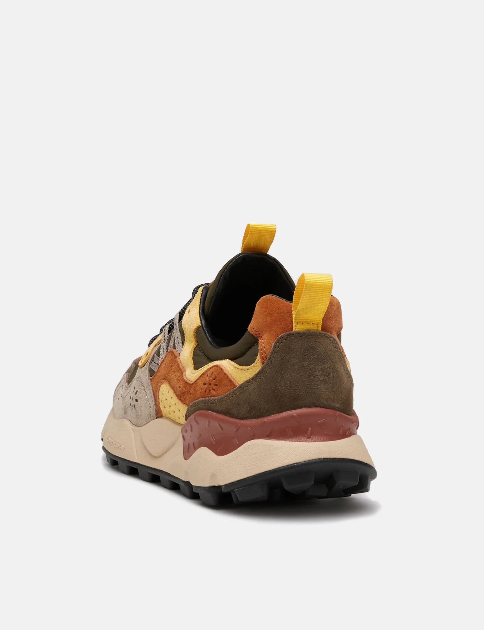 Flower Mountain Yamano 3 (Suede/Nylon) Shoes - Grey/Yellow - Image 4