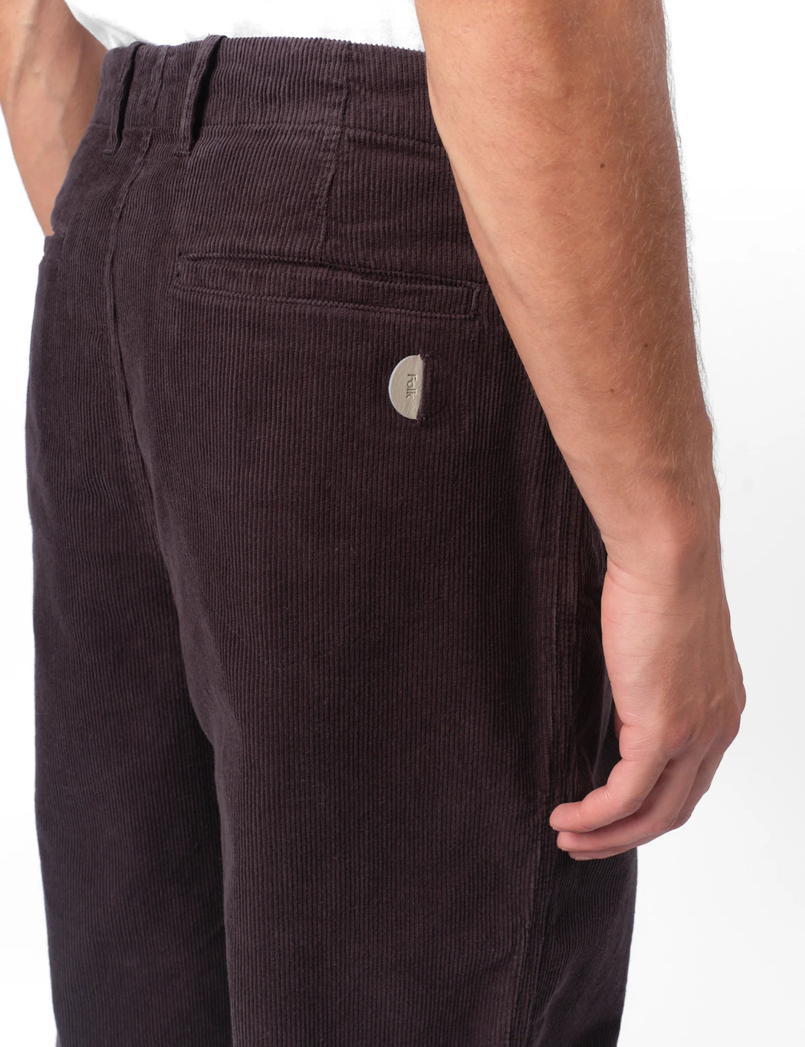 Folk Assembly Corduroy Pant - Black - Image 2