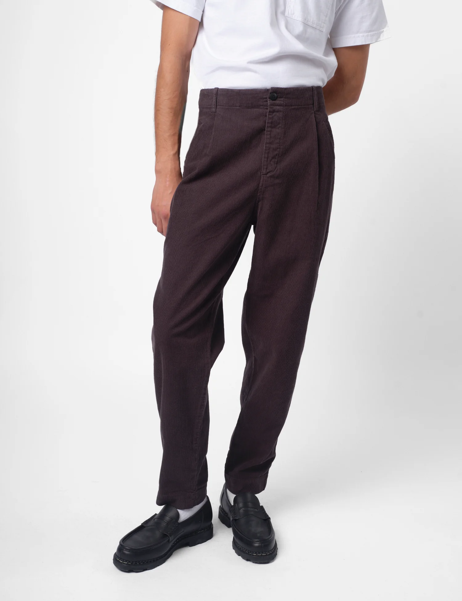 Folk Assembly Corduroy Pant - Black - Image 4