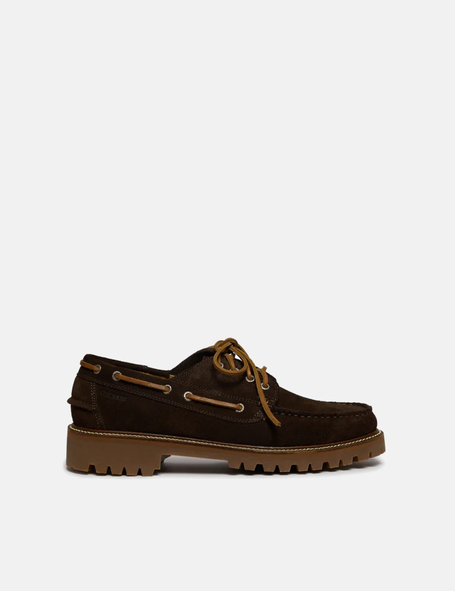 G.H. Bass Ranger Camp Moc (Suede) - Chocolate Brown