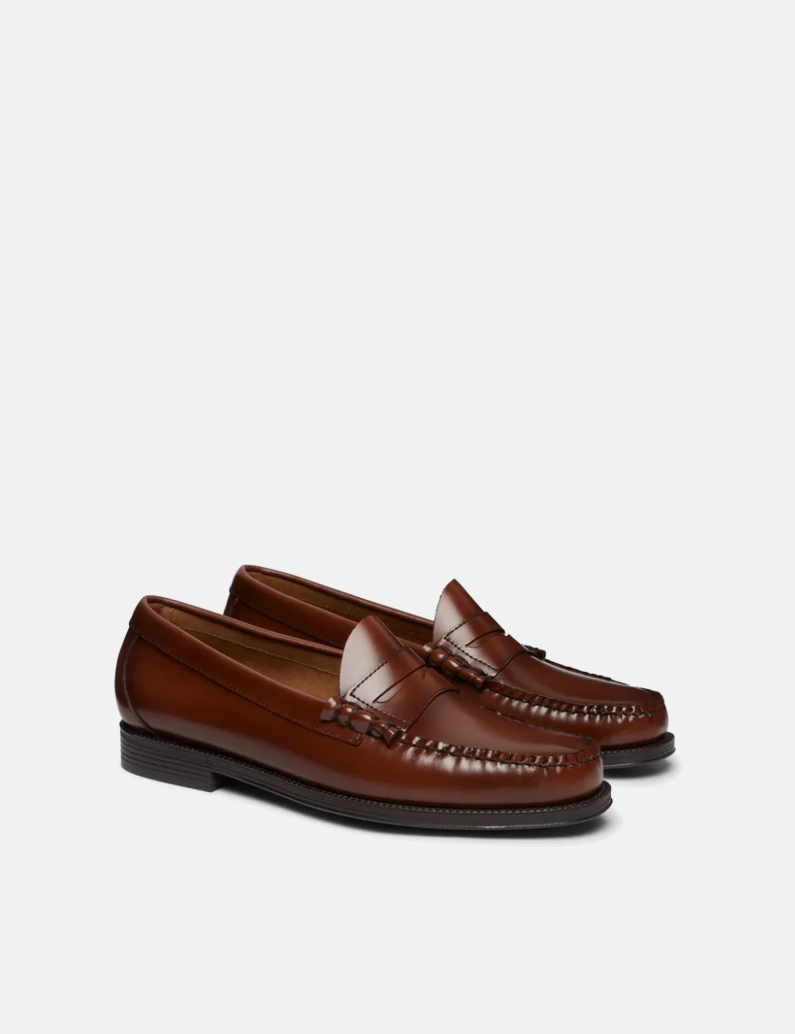 G.H. Bass Weejun II Larson Moc Penny (Leather) - Mid Brown - Image 5