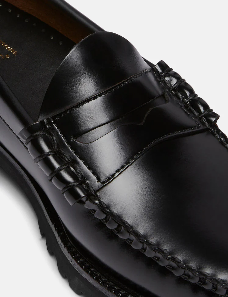 G.H. Bass Weejuns 90 Larson Penny (Leather) - Black - Image 3