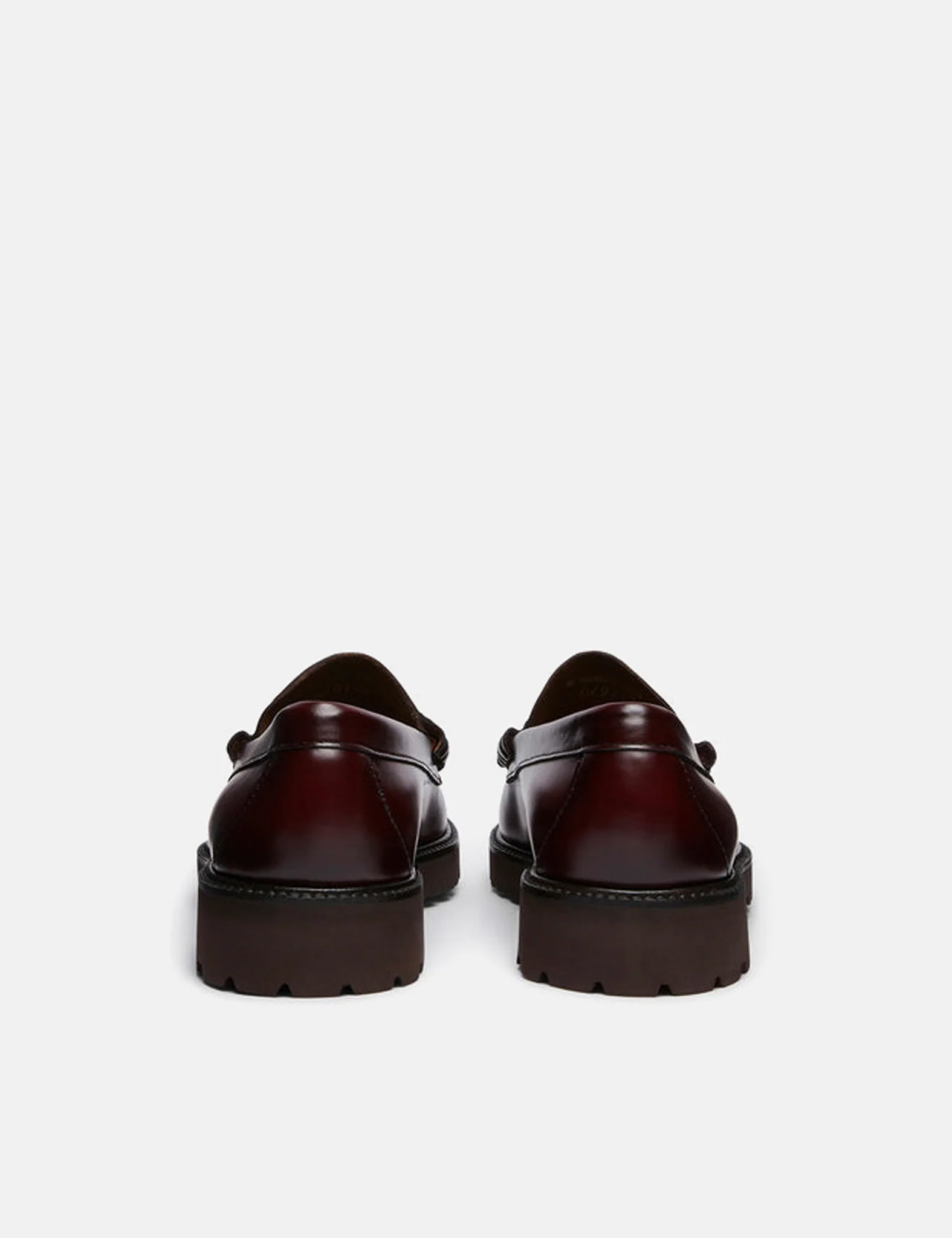 G.H. Bass Weejuns 90 Larson Penny (Leather) - Wine - Image 5