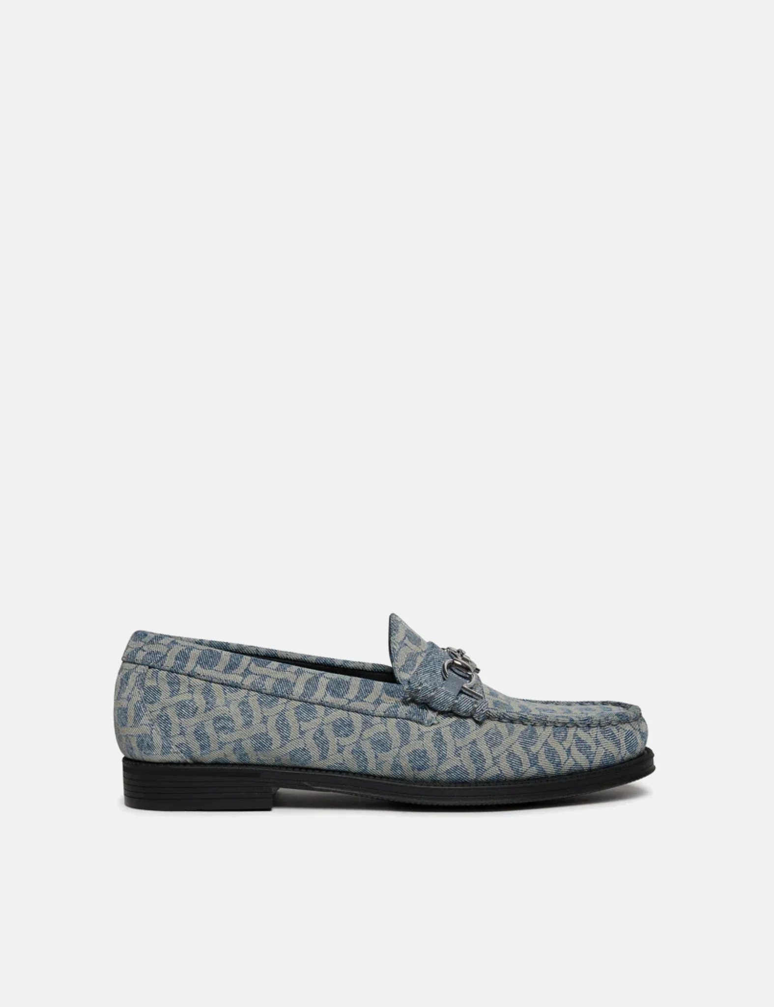 G.H. Bass X POP Easy Weejuns Lincoln Loafers (Denim) - Light Blue Denim