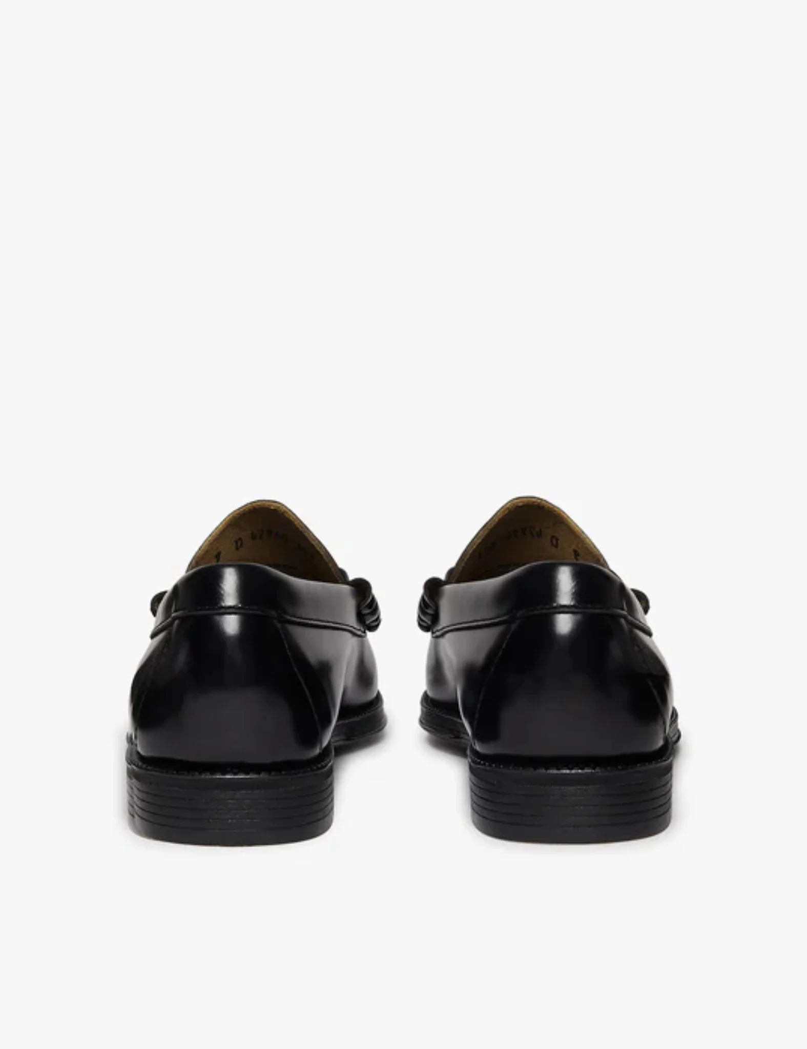 G.H. Bass X POP Easy Weejuns Lincoln Loafers (Leather) - Black - Image 4