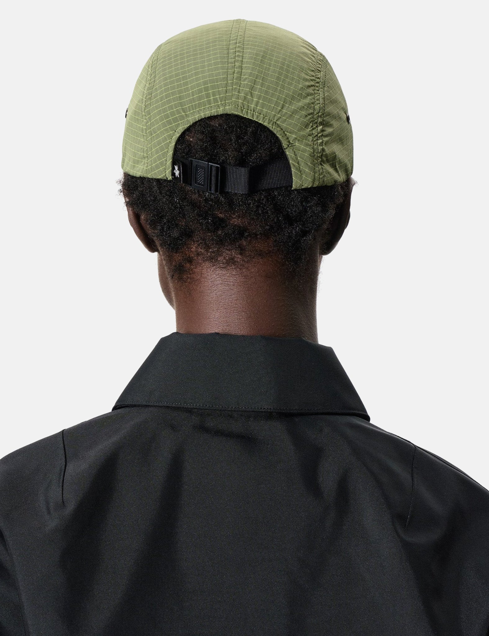Goldwin Dope Dyed Rip-Stop Wind Cap - Usuyanagi Green - Image 2