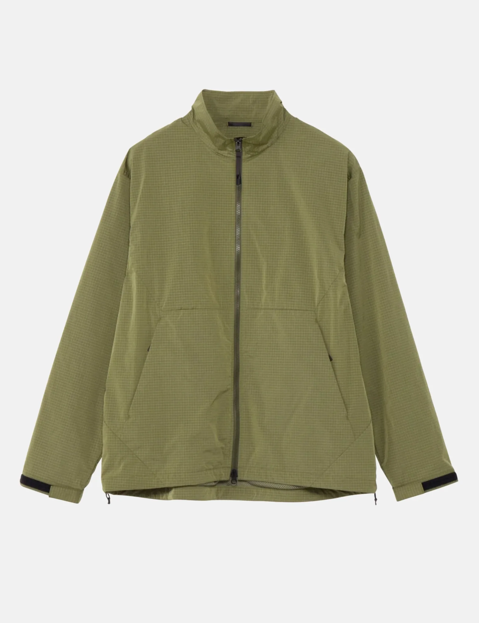 Goldwin Dope Dyed Rip-Stop Wind Jacket - Usuyanagi Green - Image 8