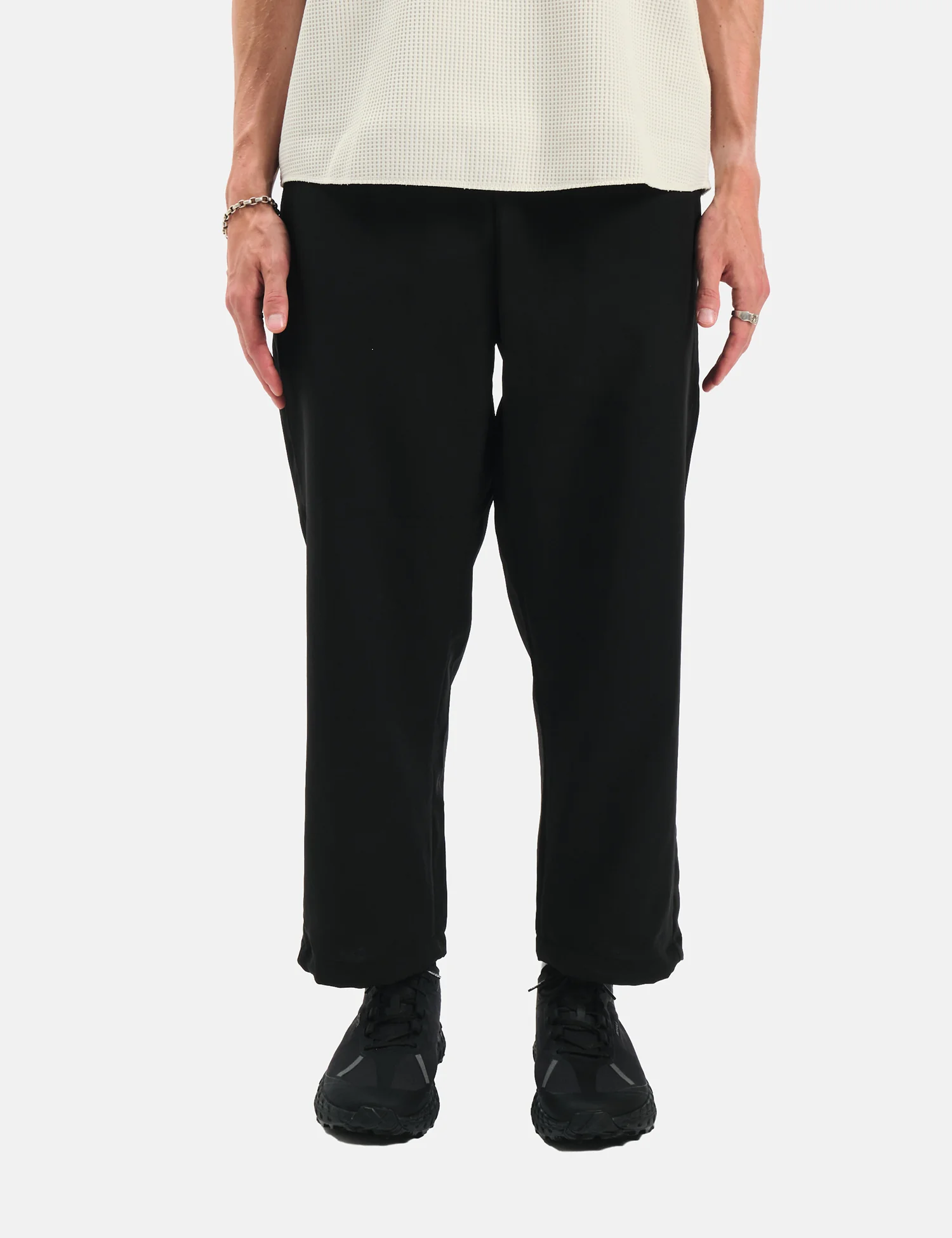 Goldwin Wide Leg Easy Pants - Black - Image 3