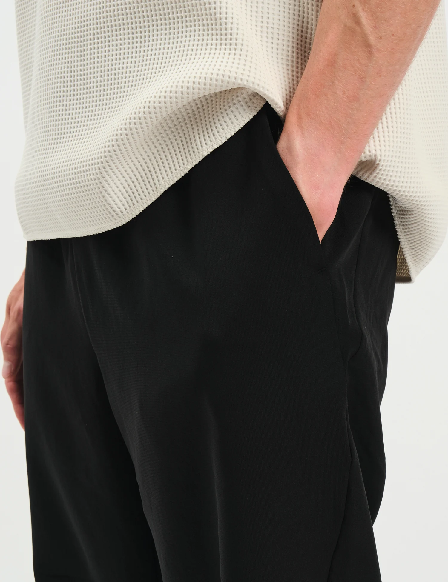 Goldwin Wide Leg Easy Pants - Black - Image 6