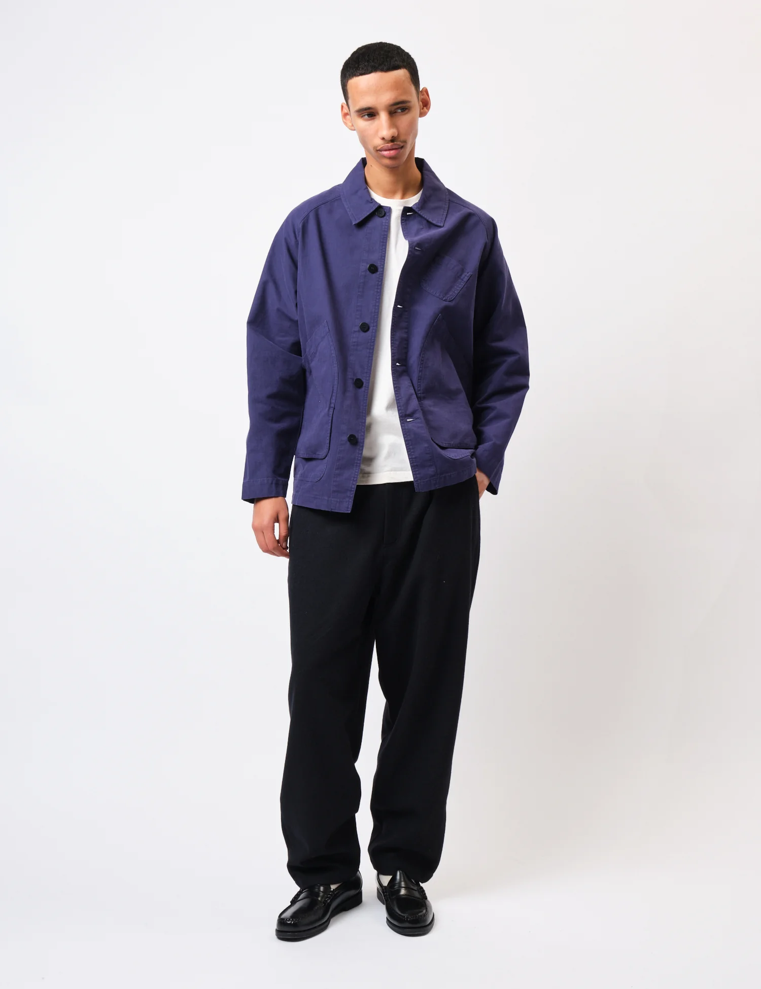 La Paz Mantero Expedition Canvas Jacket - Navy Blue - Image 3