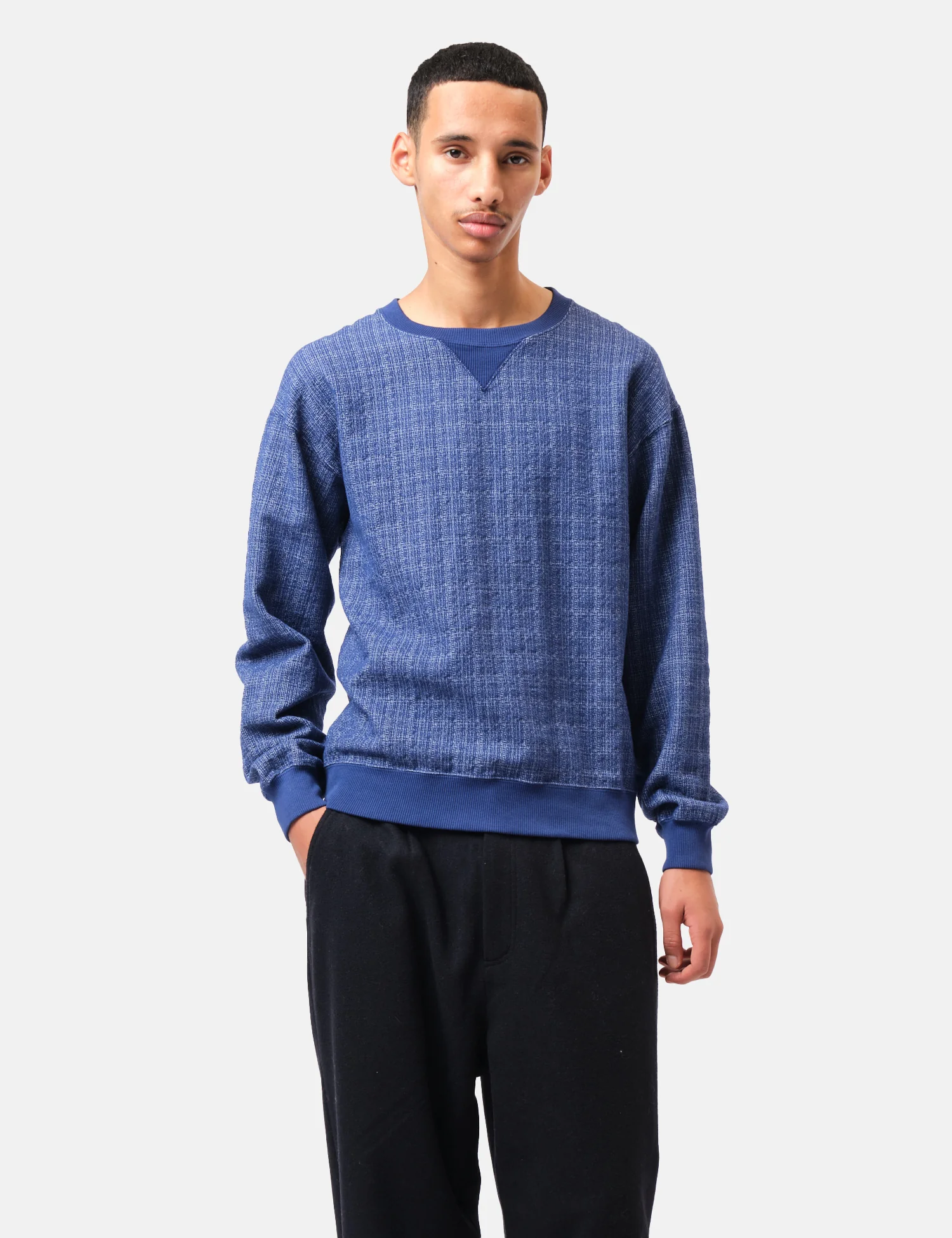 La Paz Xavier Classic Sweatshirt - Textured Navy - Image 4