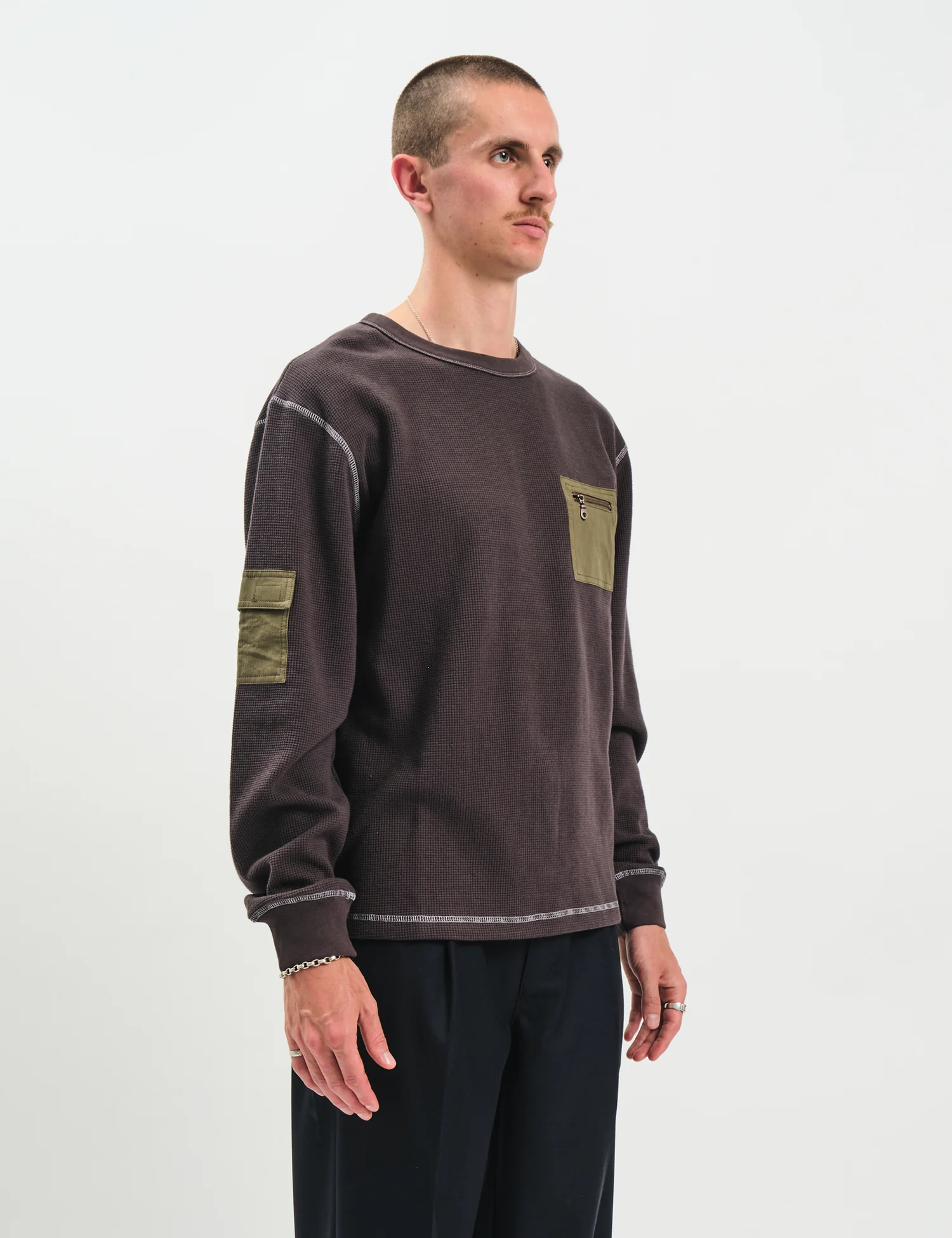 Larriet Bunker Top - Charcoal Grey - Image 5