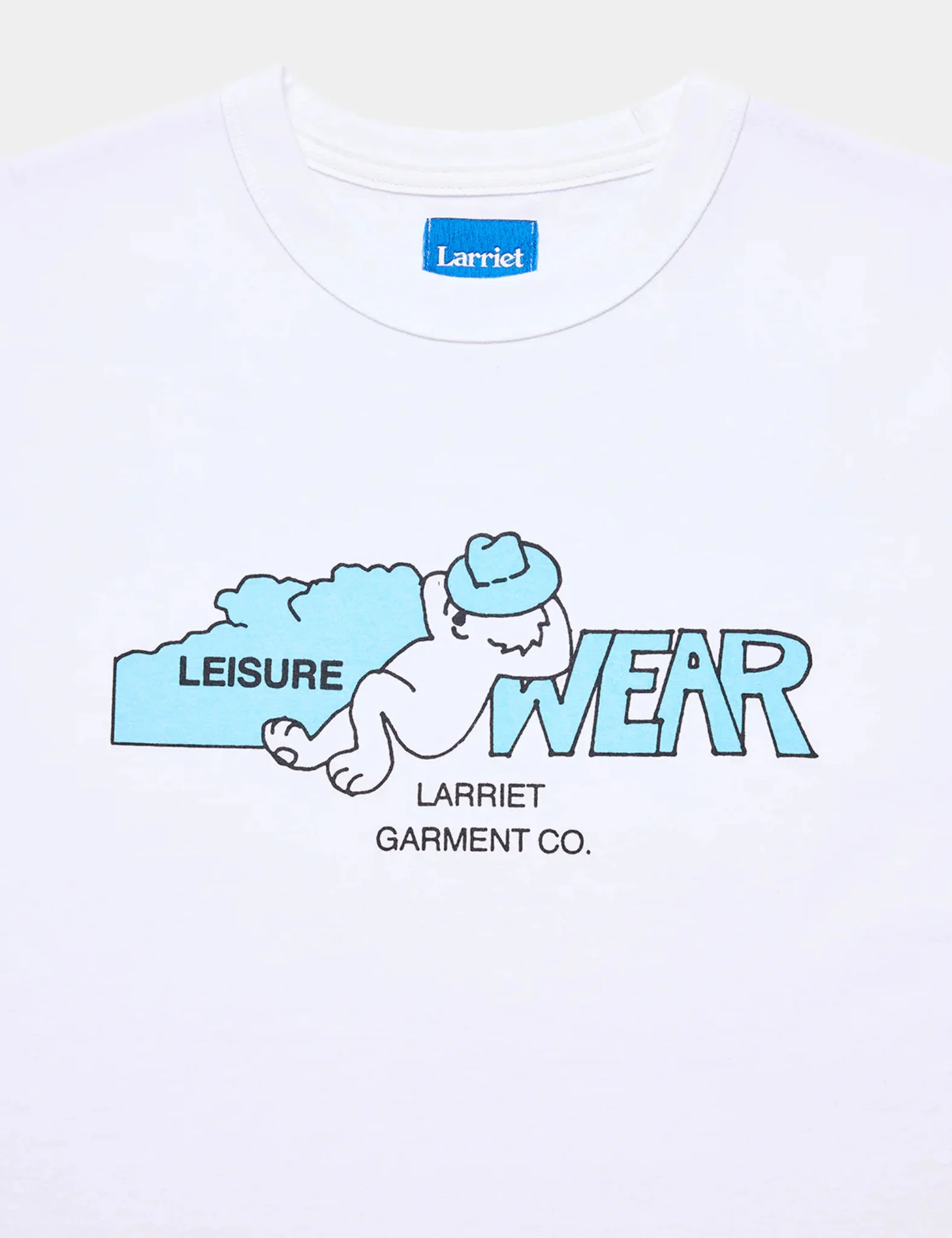 Larriet Leisure T-Shirt - White - Image 7