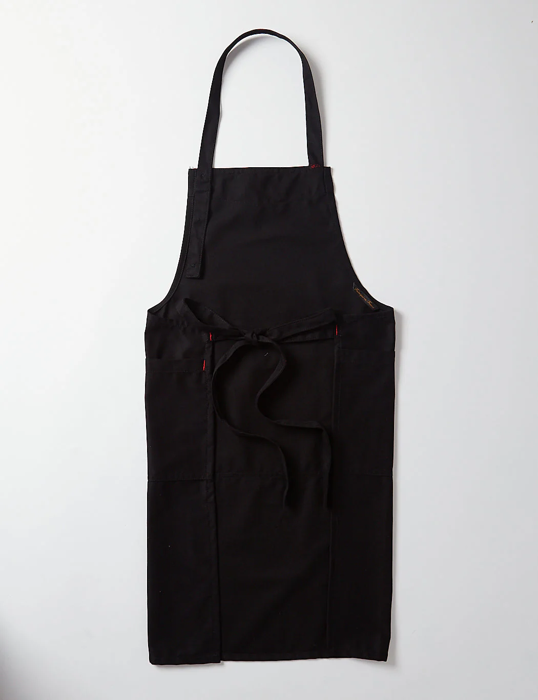 Le Laboureur Cotton Apron - Black - Image 3