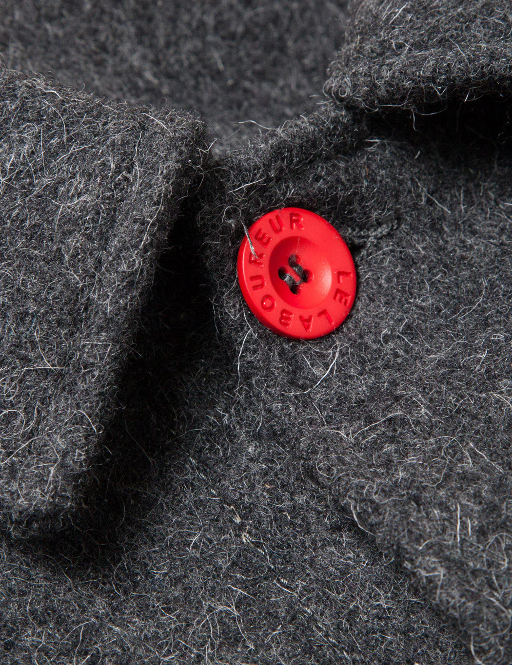 Le Laboureur Wool Work Jacket - Grey - Image 8