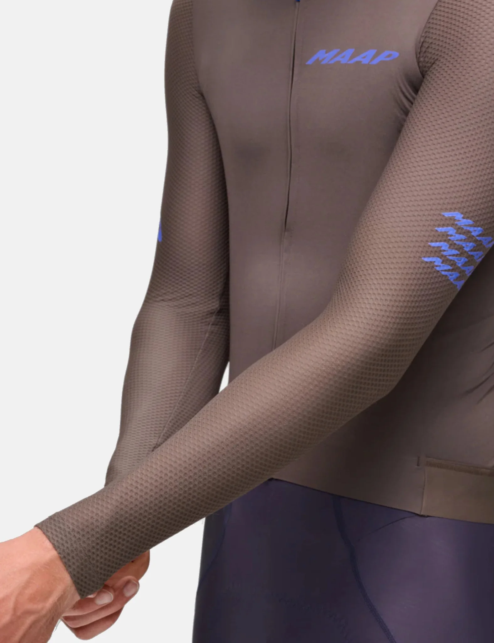 MAAP Pro Emerge Long Sleeve Jersey - Brown Umber - Image 2