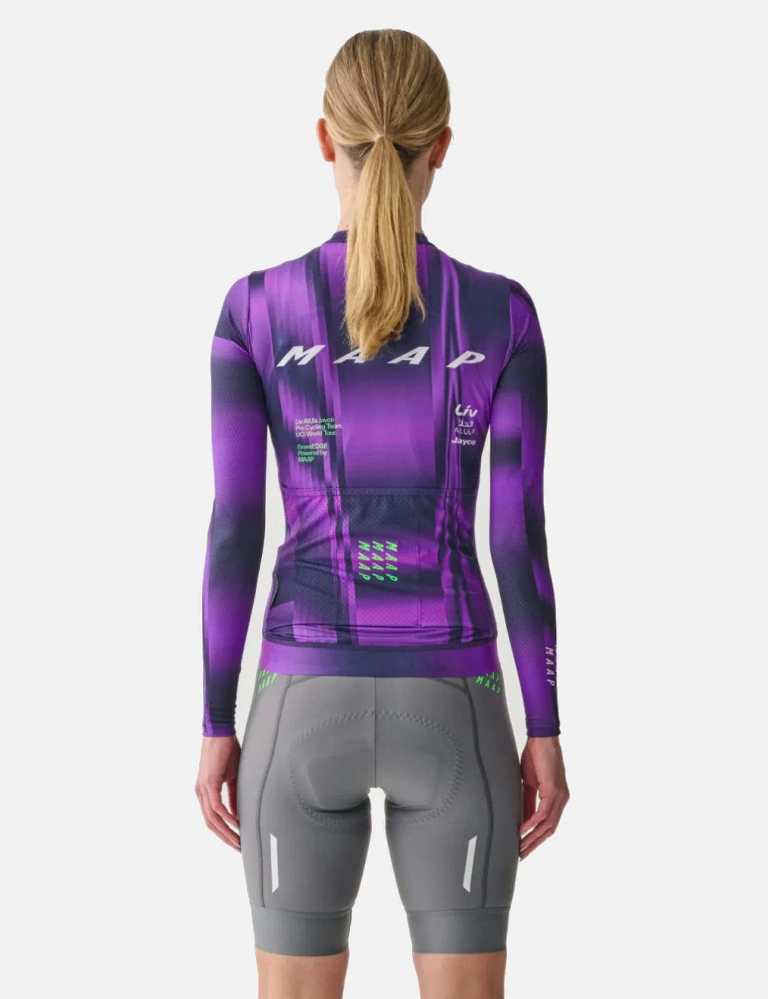 Maap Women's World Tour Pro Air Long Sleeve Jersey - Aurora/Midnight Blue - Image 4