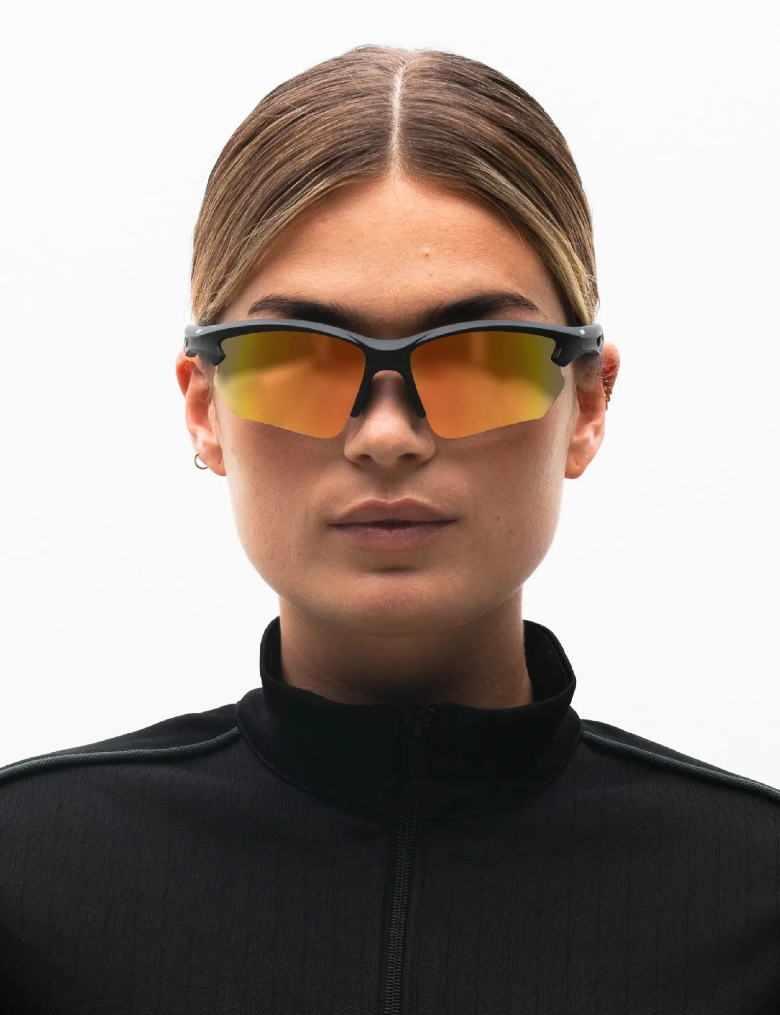 Messy Weekend Rate Sunglasses - Black/Sunset Polarized - Image 3