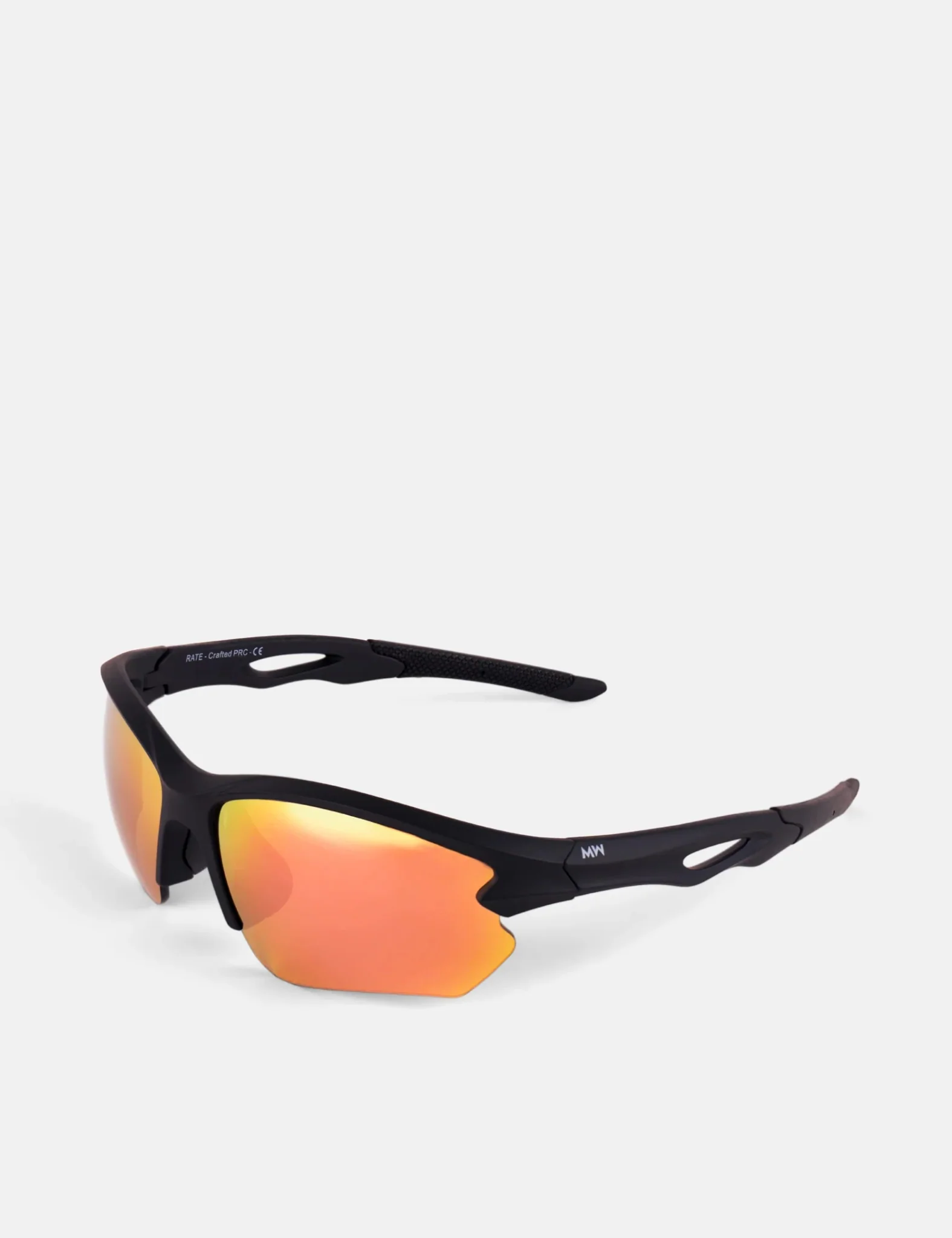 Messy Weekend Rate Sunglasses - Black/Sunset Polarized - Image 4