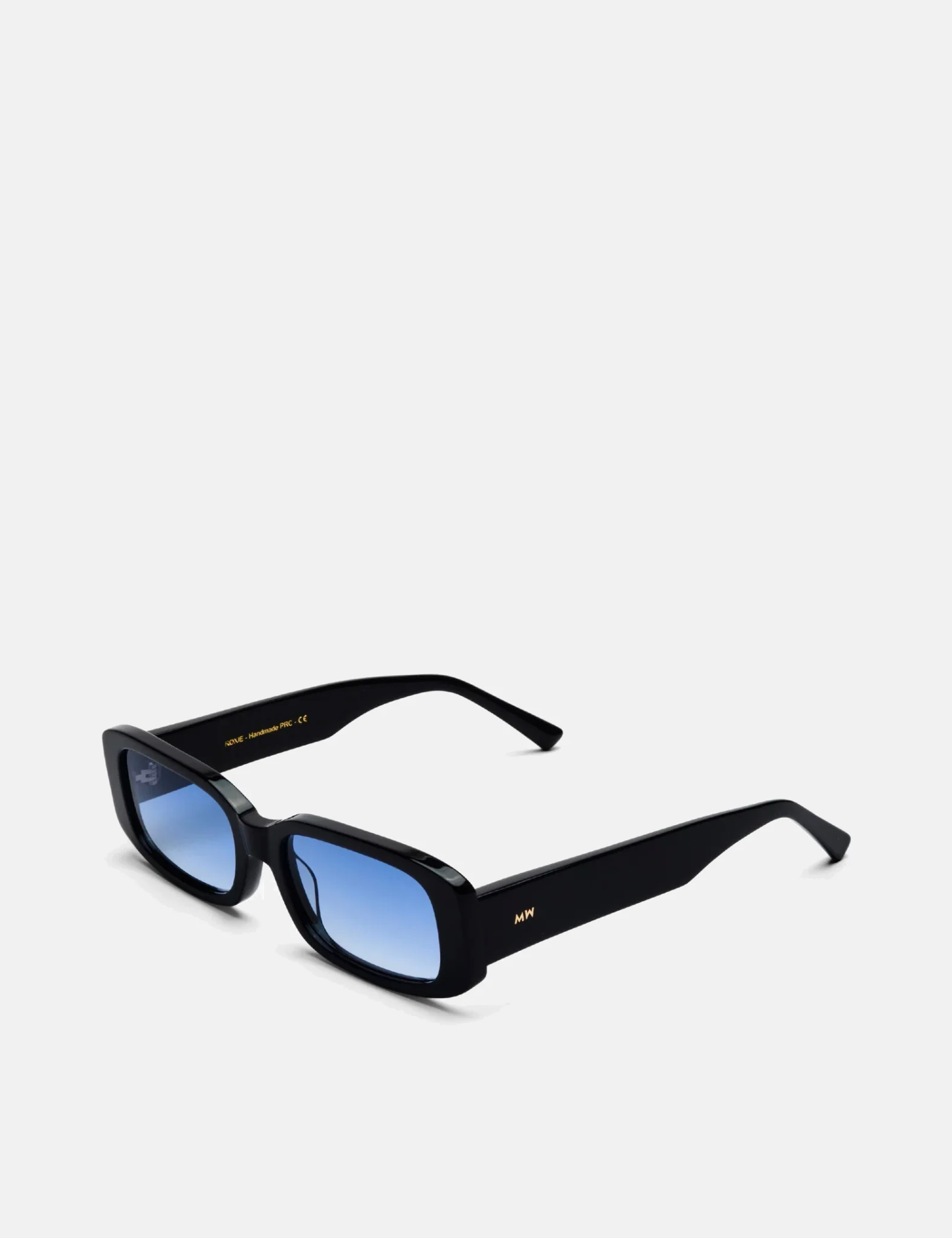 Messy Weekend Roxie Sunglasses - Black/Gradient Blue - Image 4