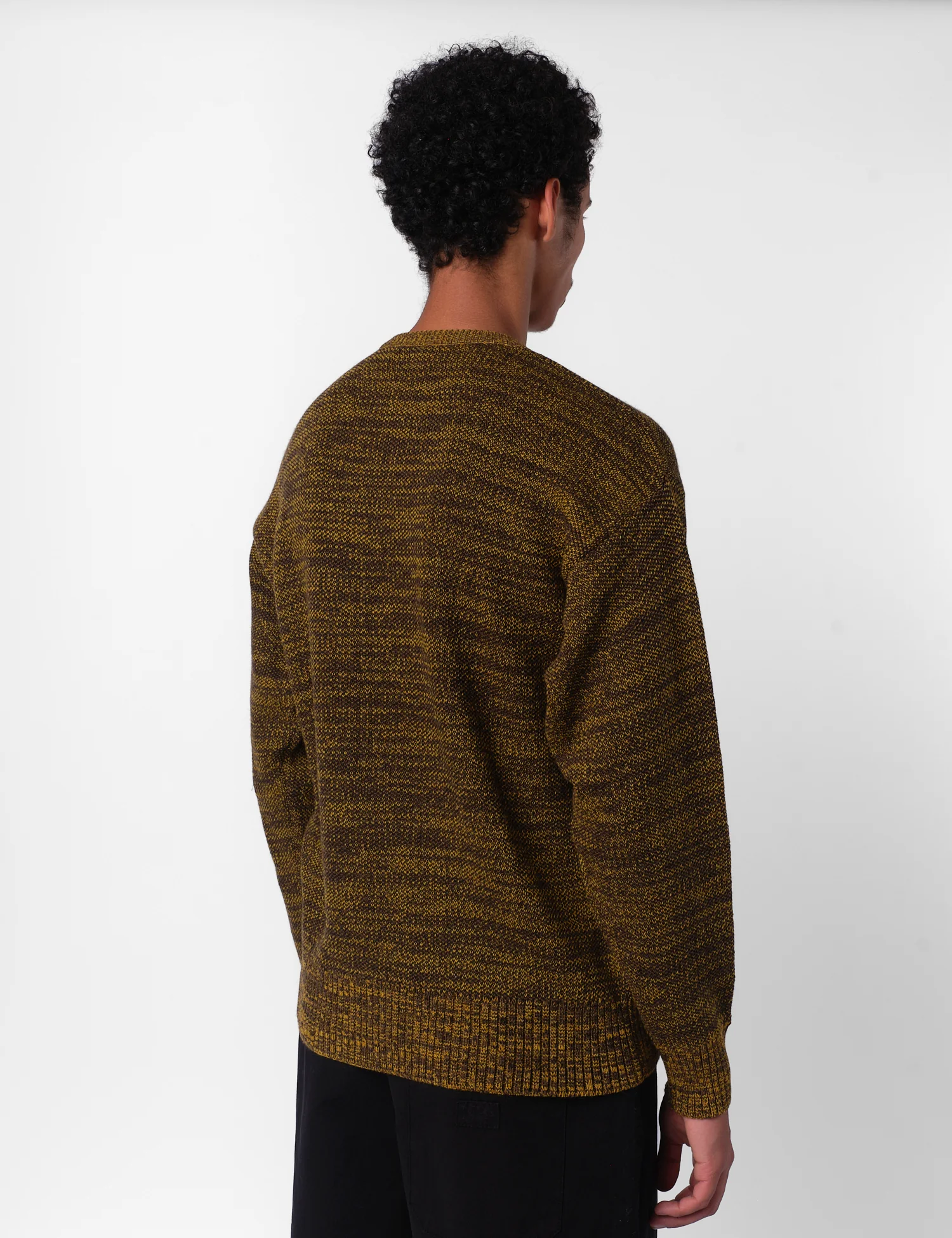 No Problemo Mosca Crew Neck Jumper - Brown - Image 4