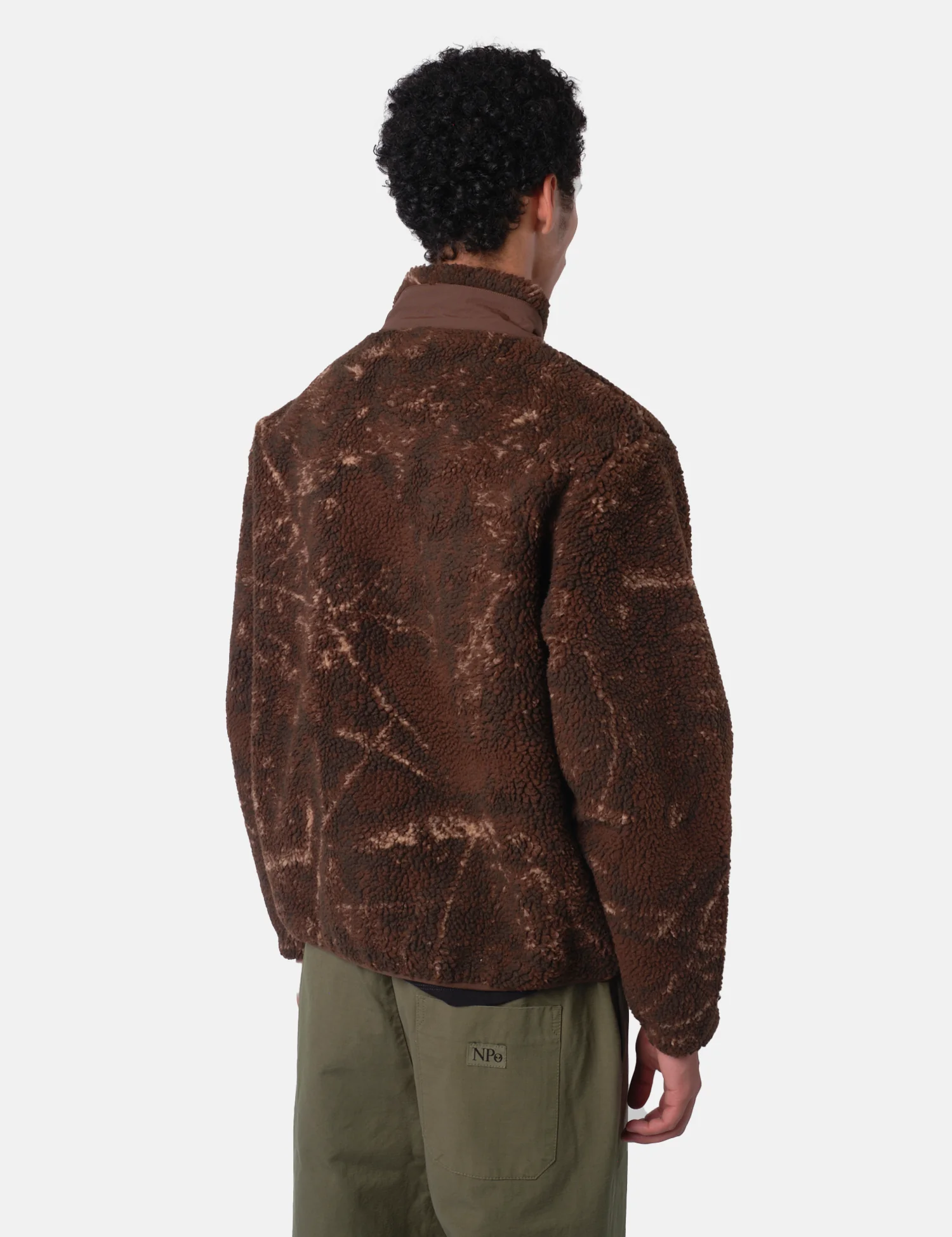 No Problemo NP Forest Heavy Fleece Jacket - Camo - Image 5