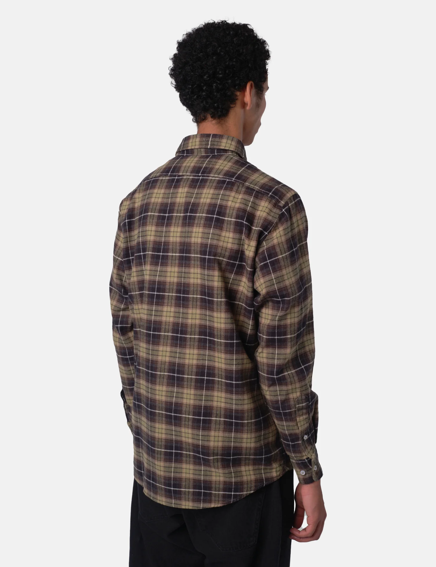 No Problemo Plaid Shirt - Green - Image 5