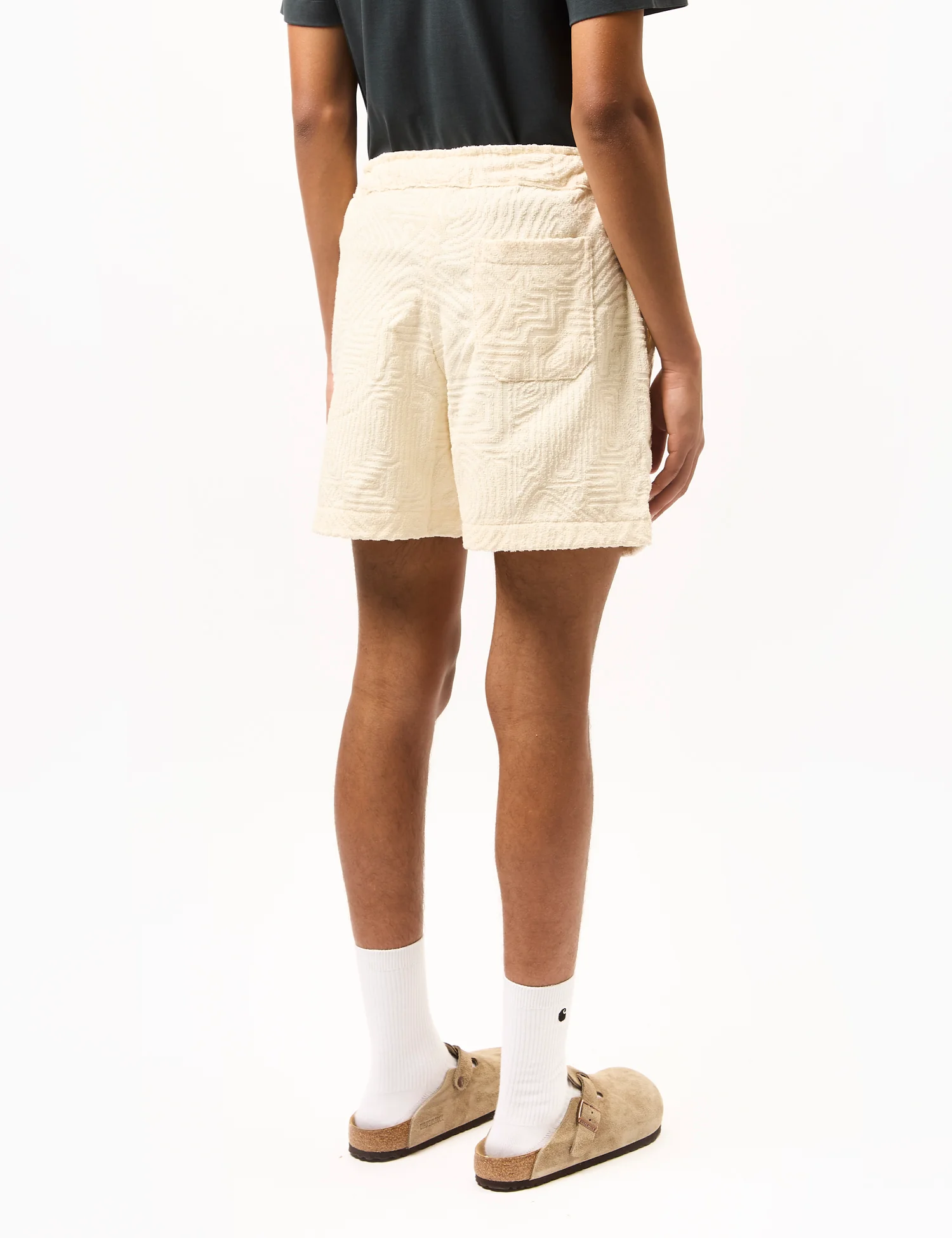 OAS Golconda Terry Shorts - Ecru - Image 4
