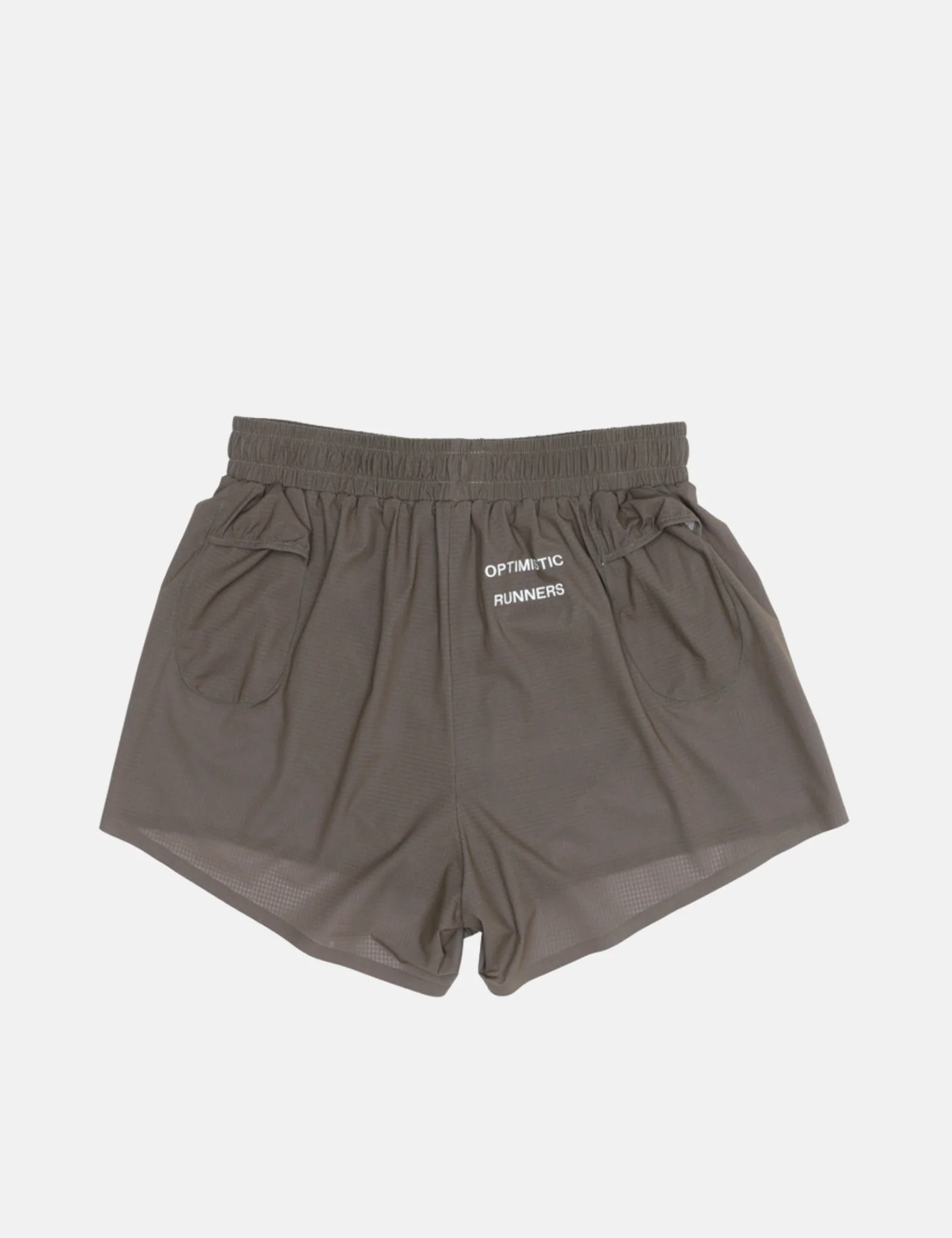 Optimistic Runners Perforated Shorts - Camel - Image 3