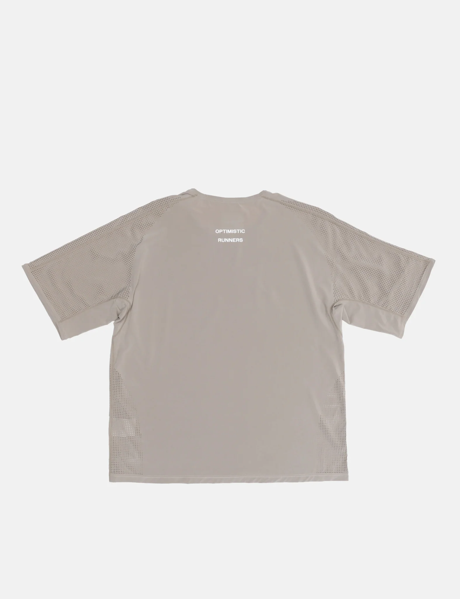 Optimistic Runners Perforated T-Shirt - Camel - Image 4