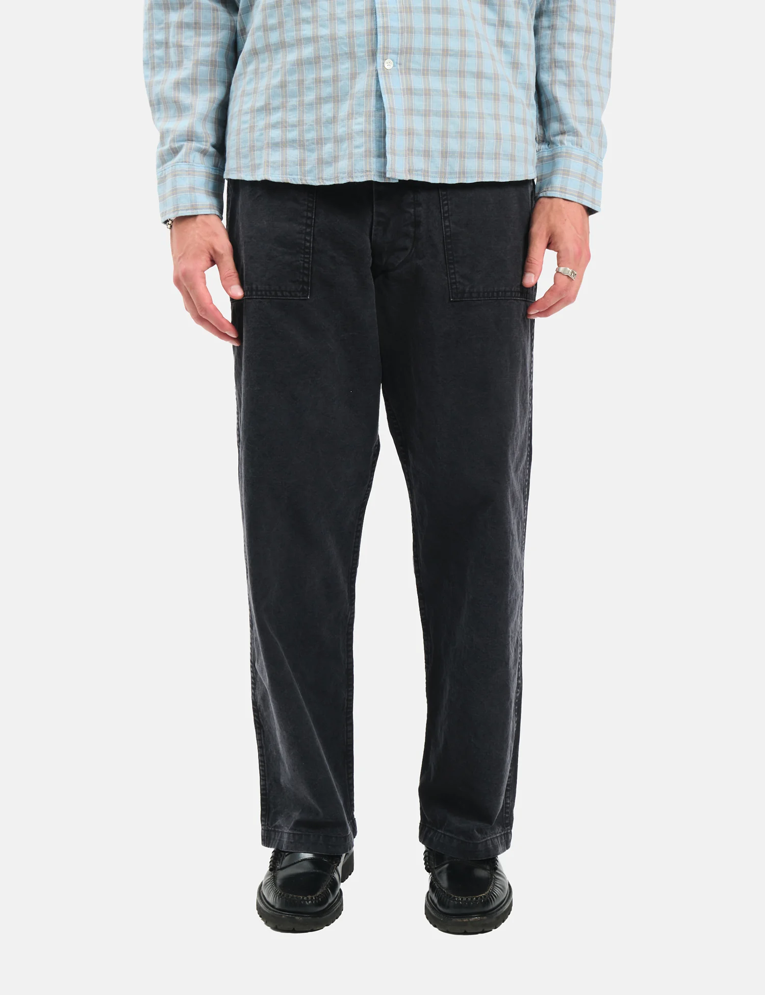 orSlow Fatigue Pants SS26 - Black - Image 3