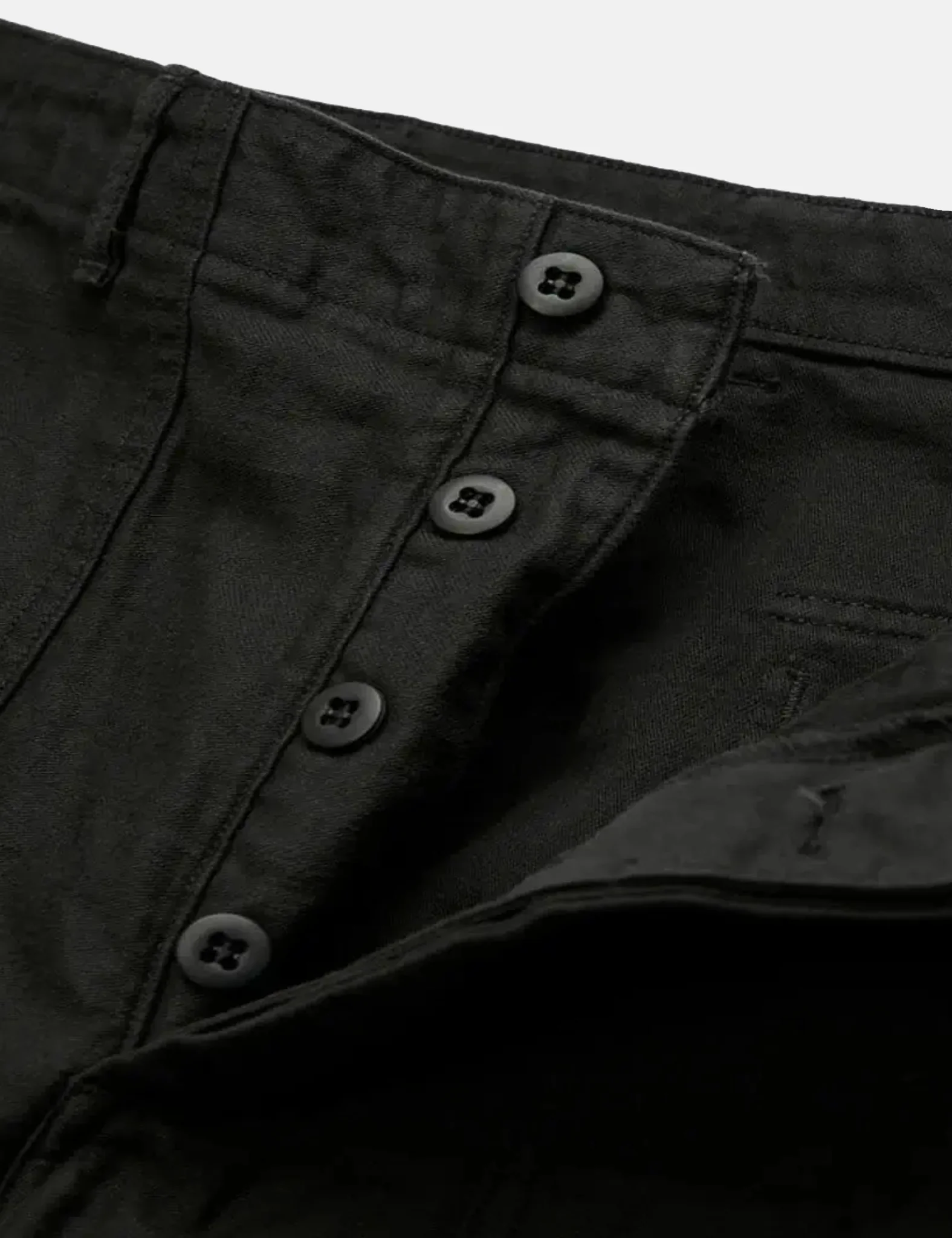 orSlow Fatigue Pants SS26 - Black - Image 8