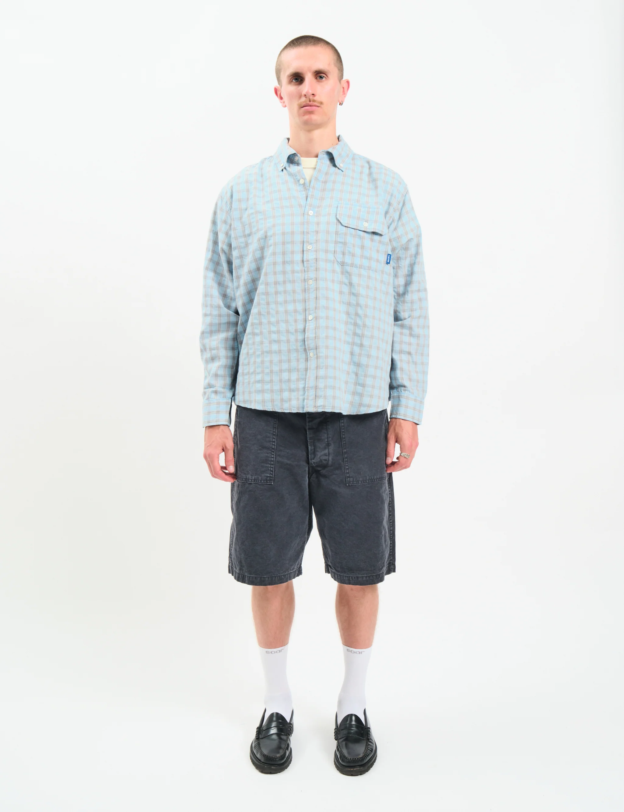 orSlow Fatigue Shorts SS26 - Black - Image 4