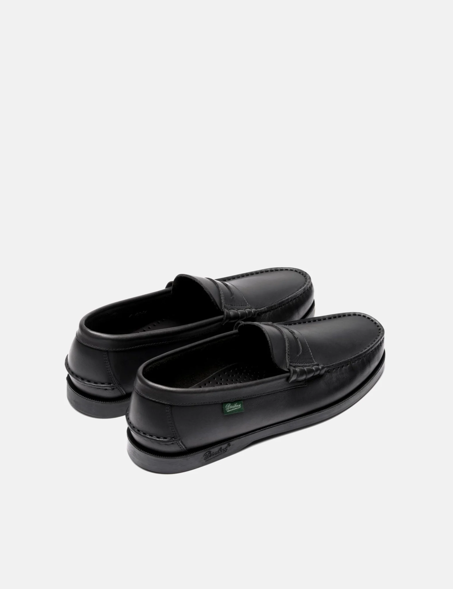 Paraboot Coraux Loafer (Leather) - Black - Image 6