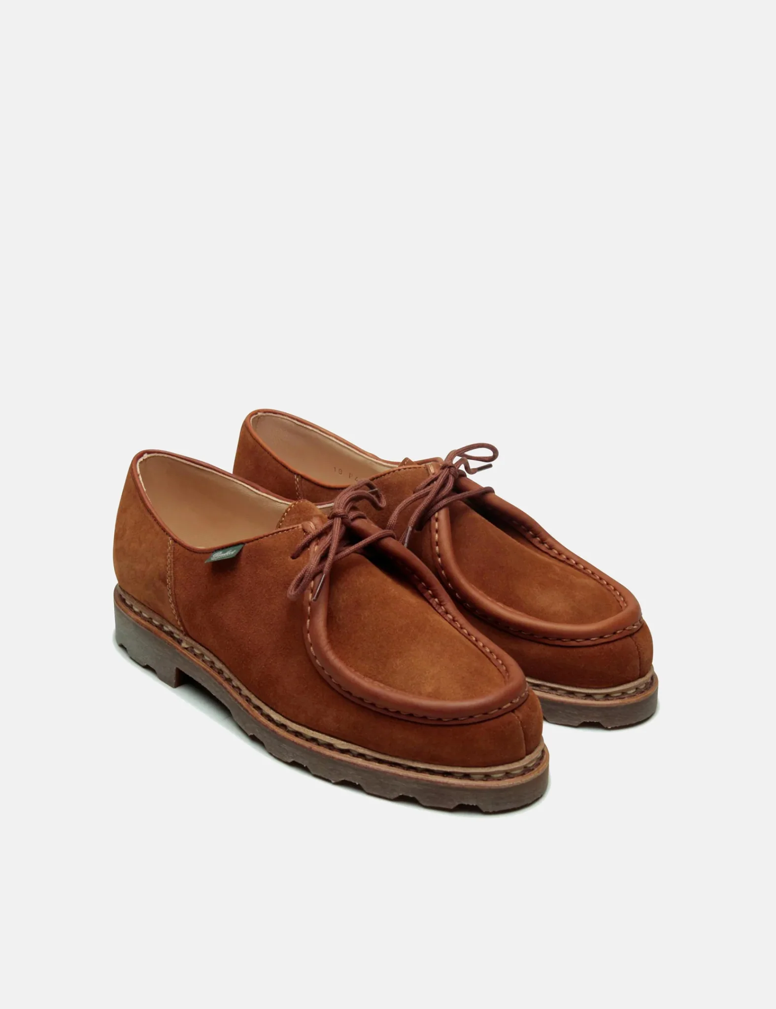 Paraboot Michael Derby Shoe (Leather) - Tan - Image 2