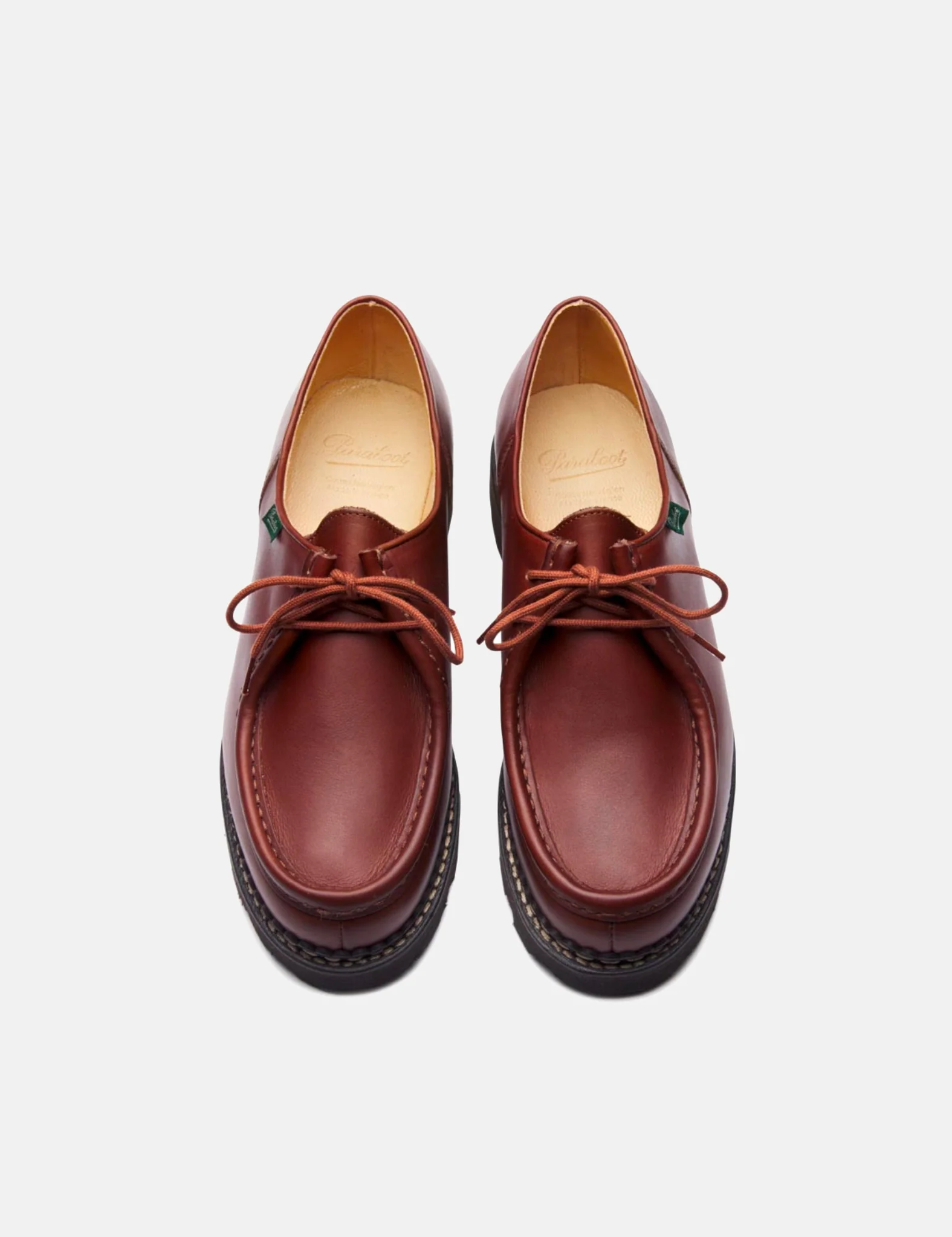 Paraboot Michael Shoes (Leather) - Marron Brown - Image 5