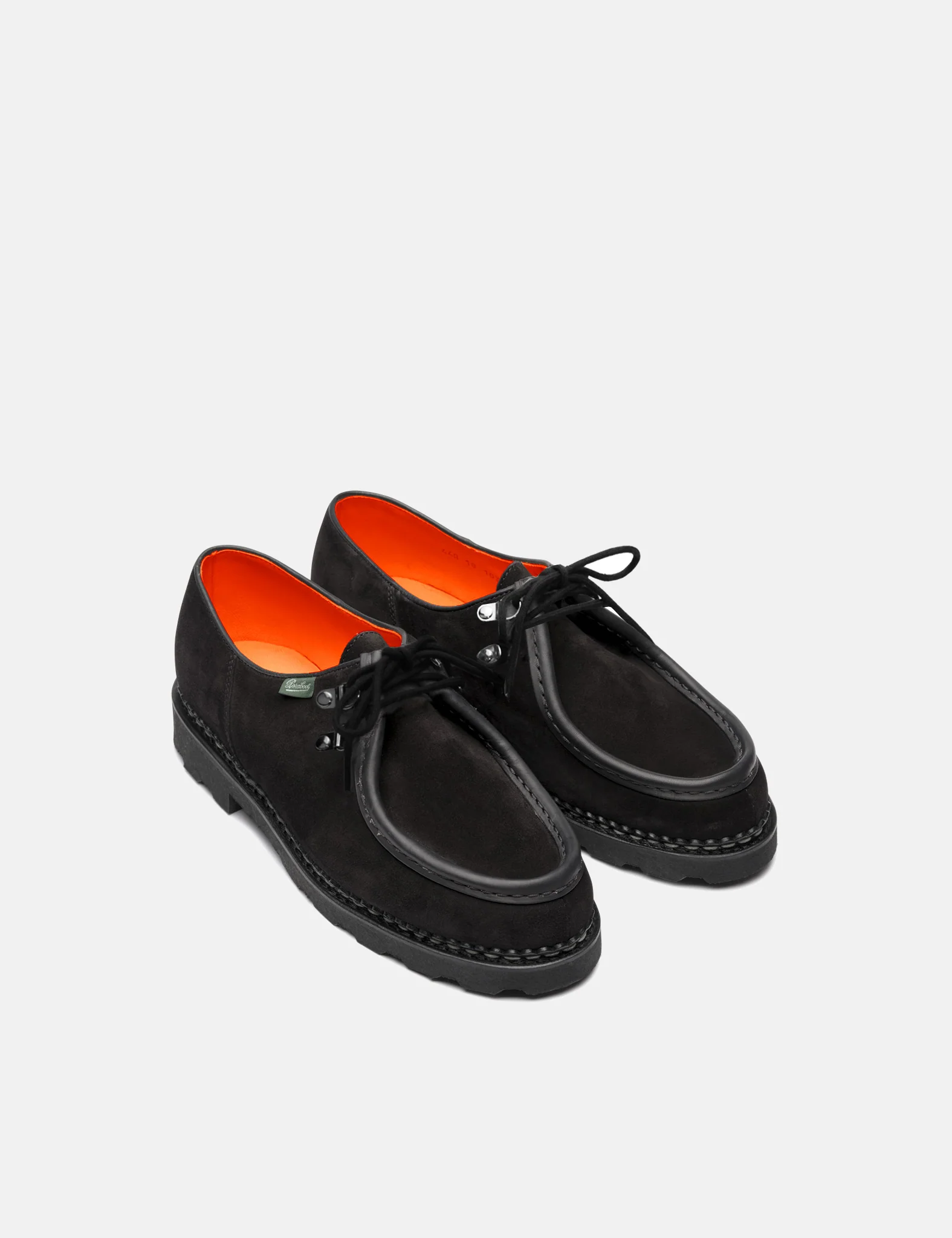 Paraboot Michael Shoes (Suede) - Black - Image 6
