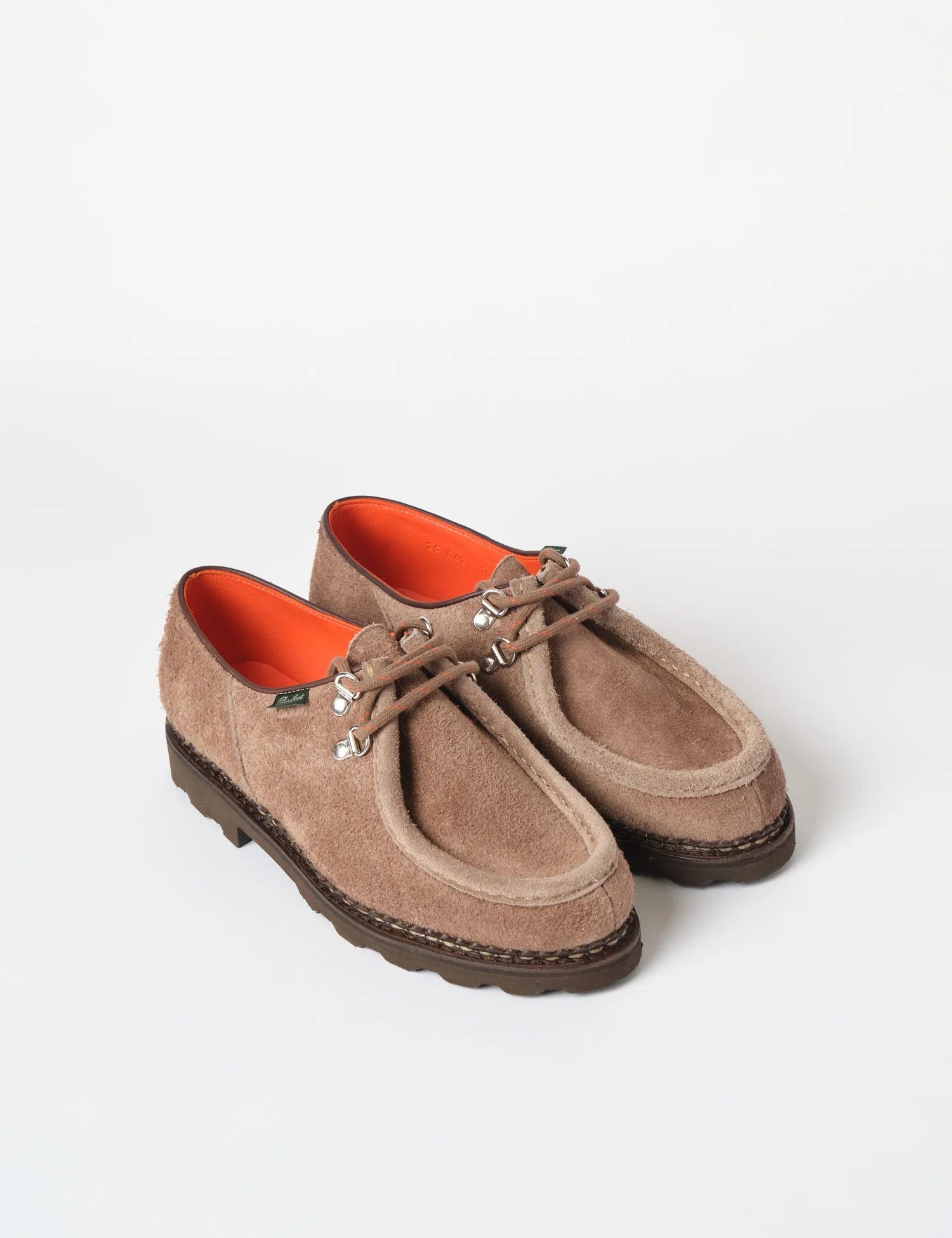 Paraboot Michael Shoes (Suede) - Marron Brown - Image 3
