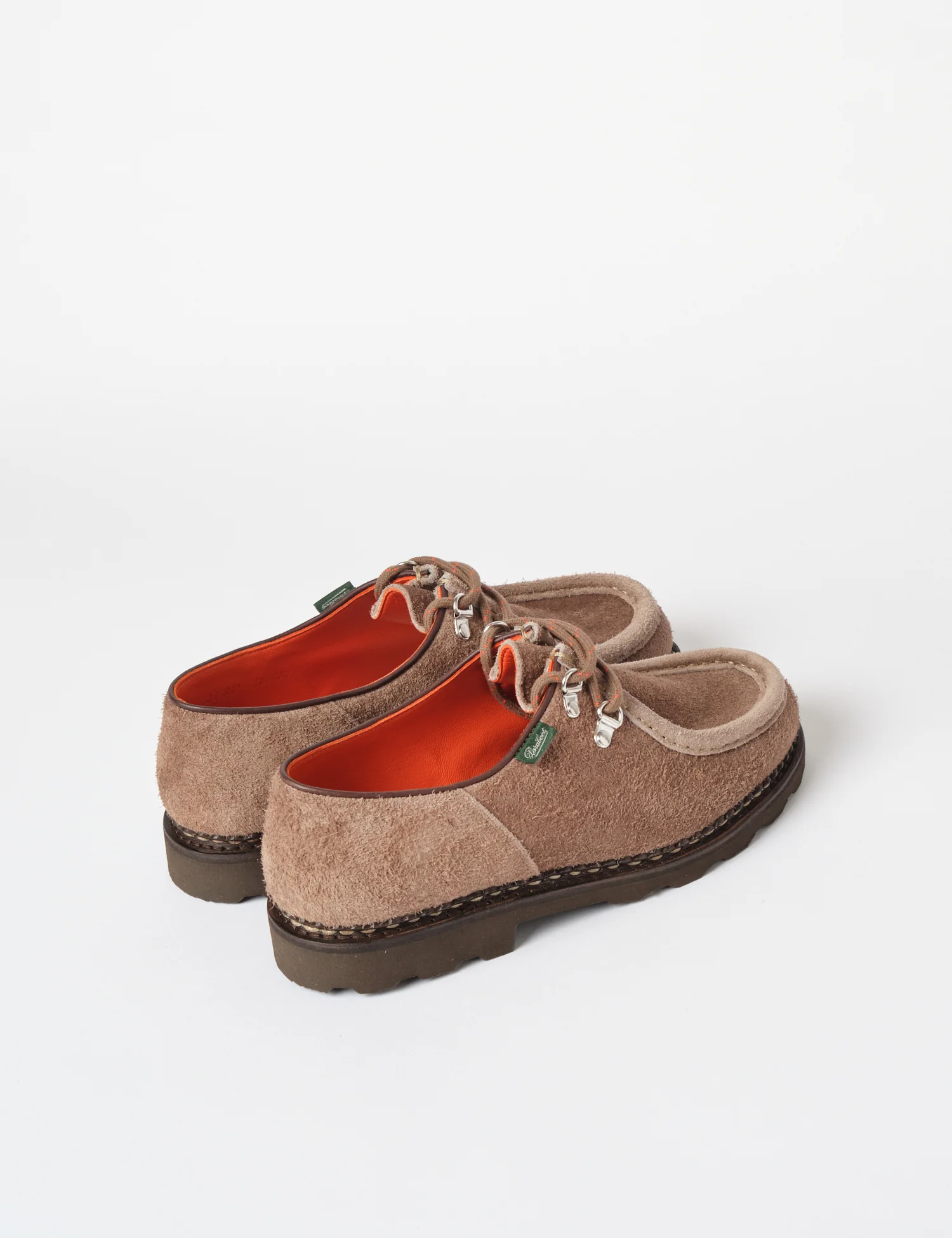 Paraboot Michael Shoes (Suede) - Marron Brown - Image 4