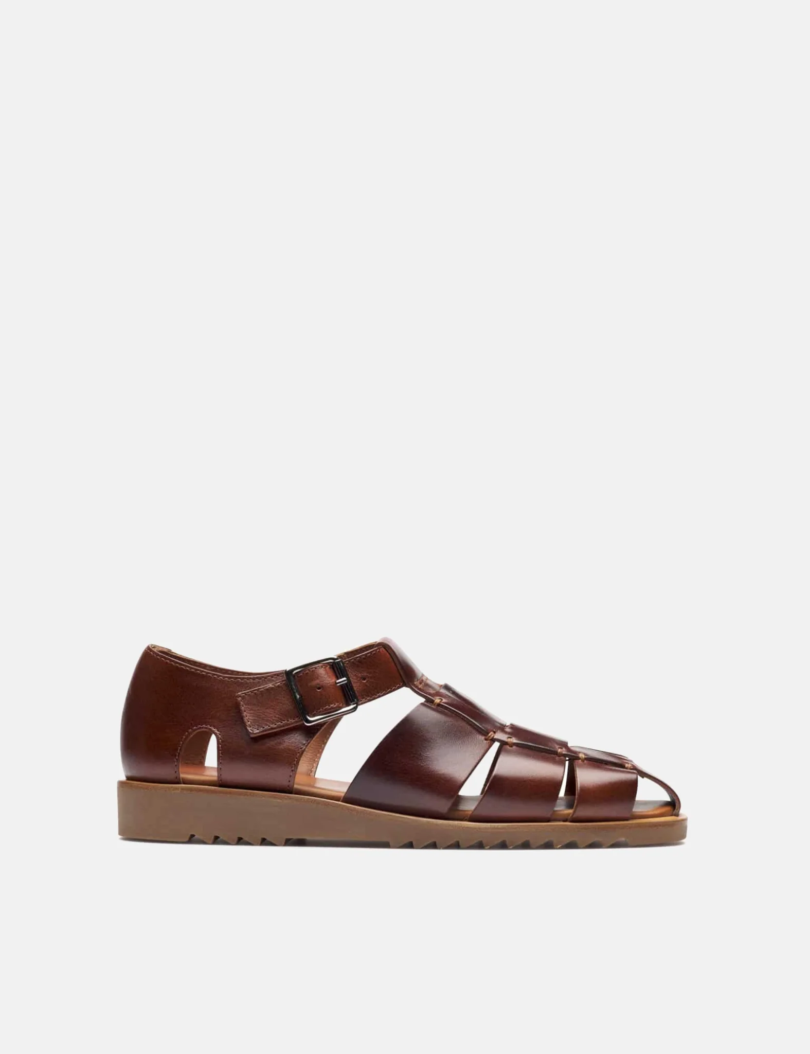 Paraboot Pacific Sandals (Leather) - Marron Brown