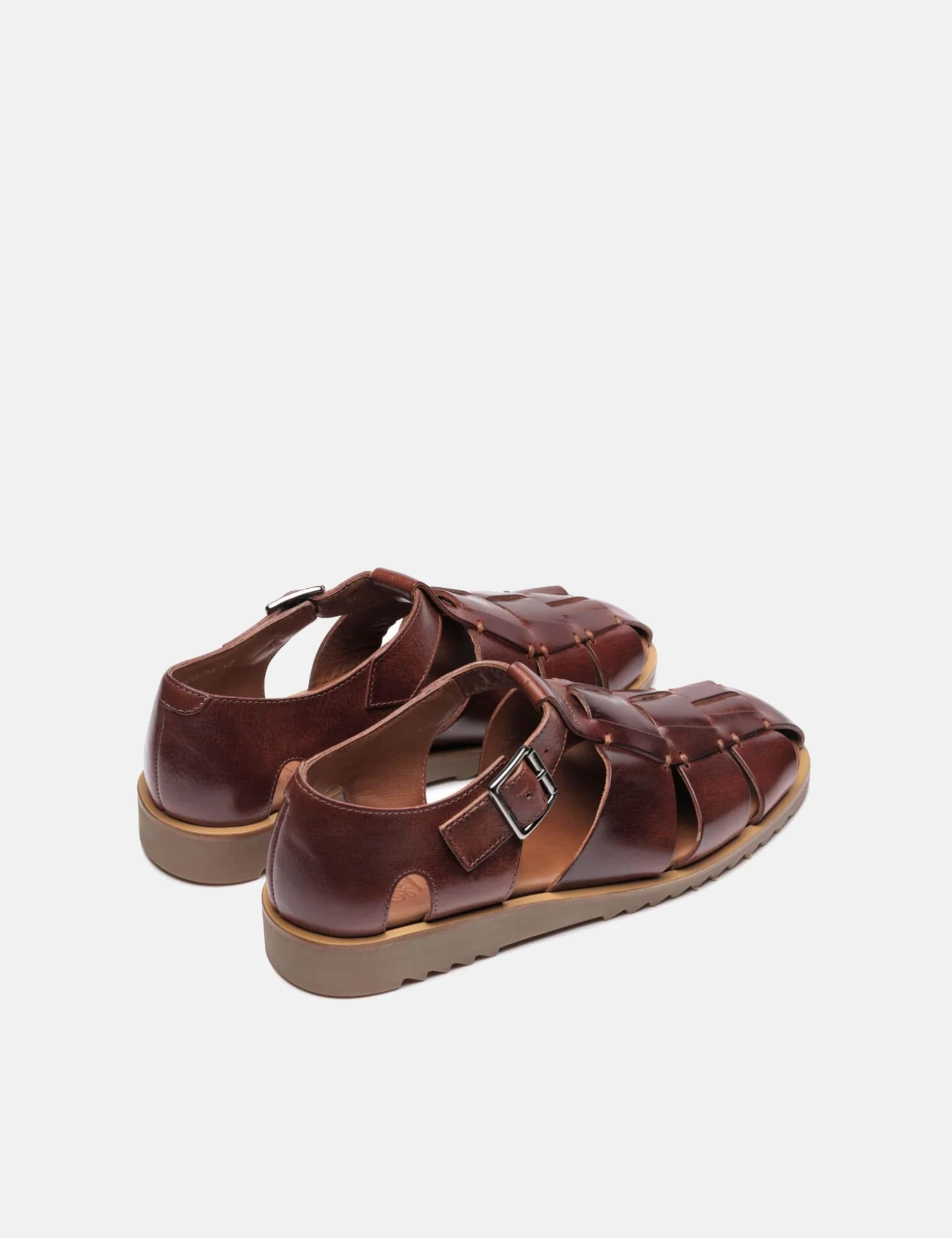 Paraboot Pacific Sandals (Leather) - Marron Brown - Image 5