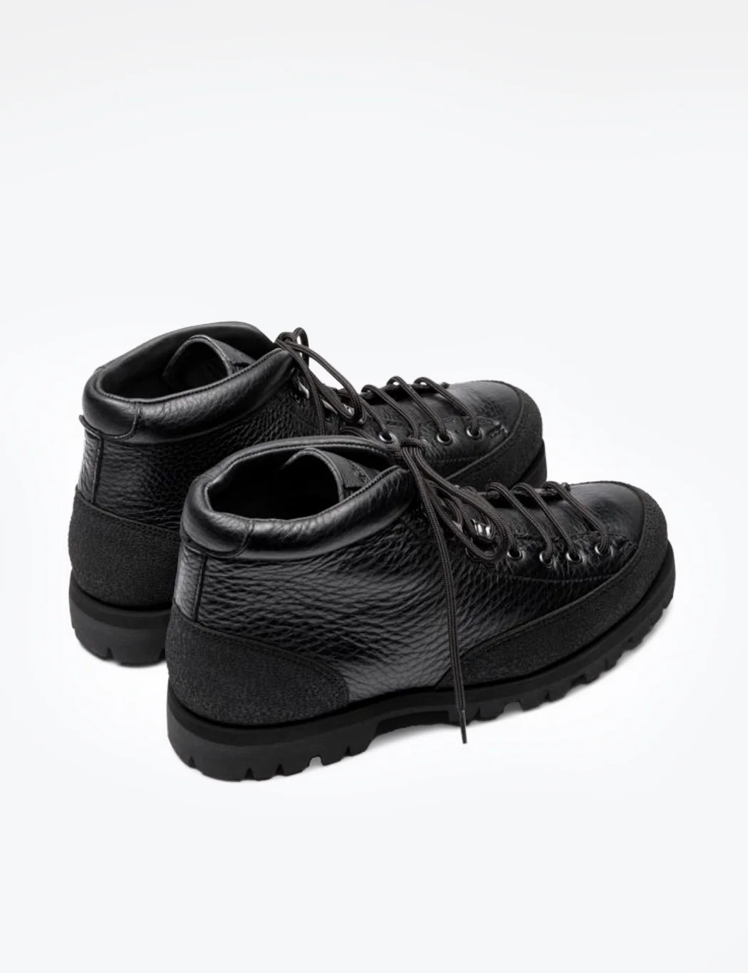 Paraboot Yosemite Boots (Leather) - Black/Foul Black - Image 3