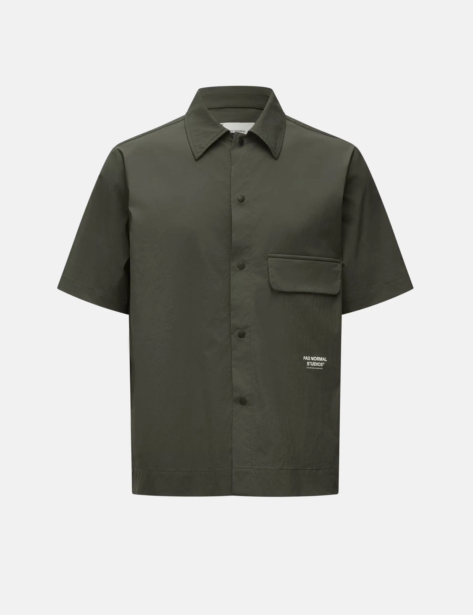 Pas Normal Studios Off-Race Light Tech Shirt - Dark Grey - Image 7