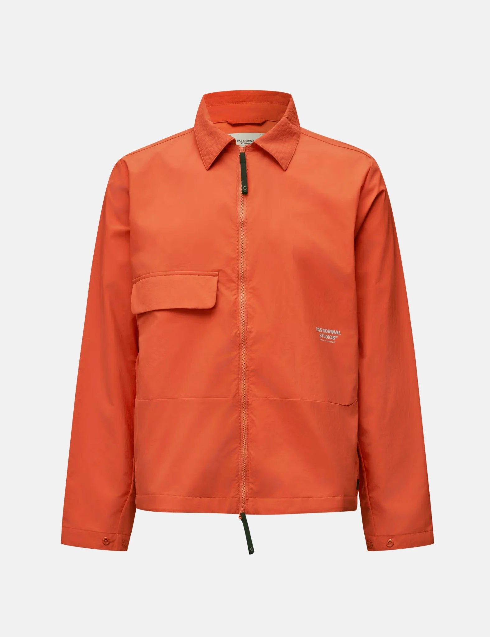 Pas Normal Studios Off-Race Utility Jacket - Hibiscus Orange - Image 3
