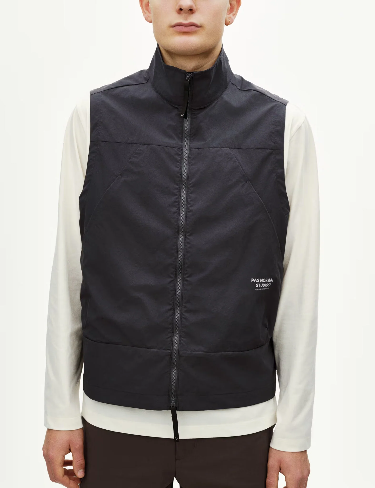 Pas Normal Studios Off-Race Utility Vest - Steel Grey