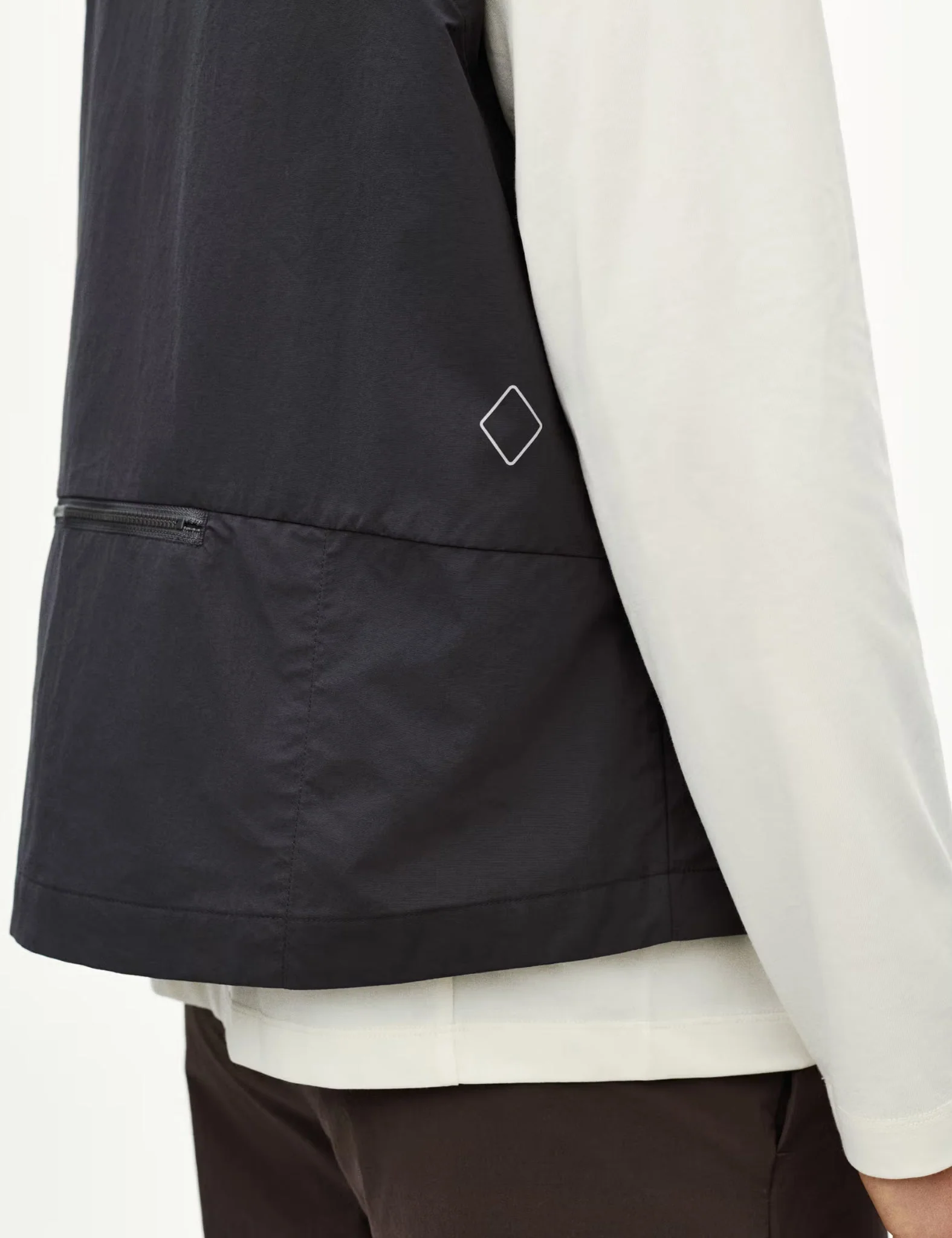Pas Normal Studios Off-Race Utility Vest - Steel Grey - Image 4