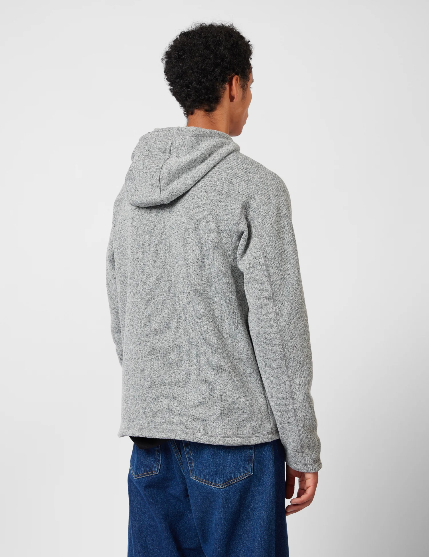Patagonia Better Sweater 1/2 Zip Fleece Pullover - Stonewash Grey - Image 4