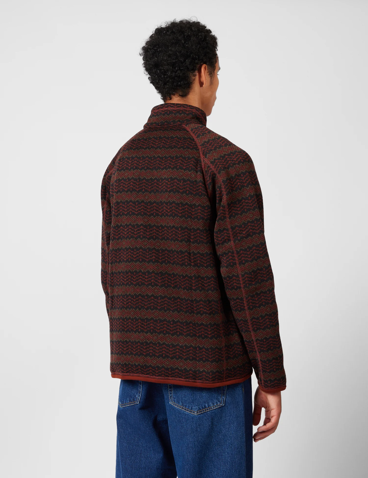 Patagonia Better Sweater 1/4 Zip Fleece (Woven Together) - Dried Vanilla - Image 4