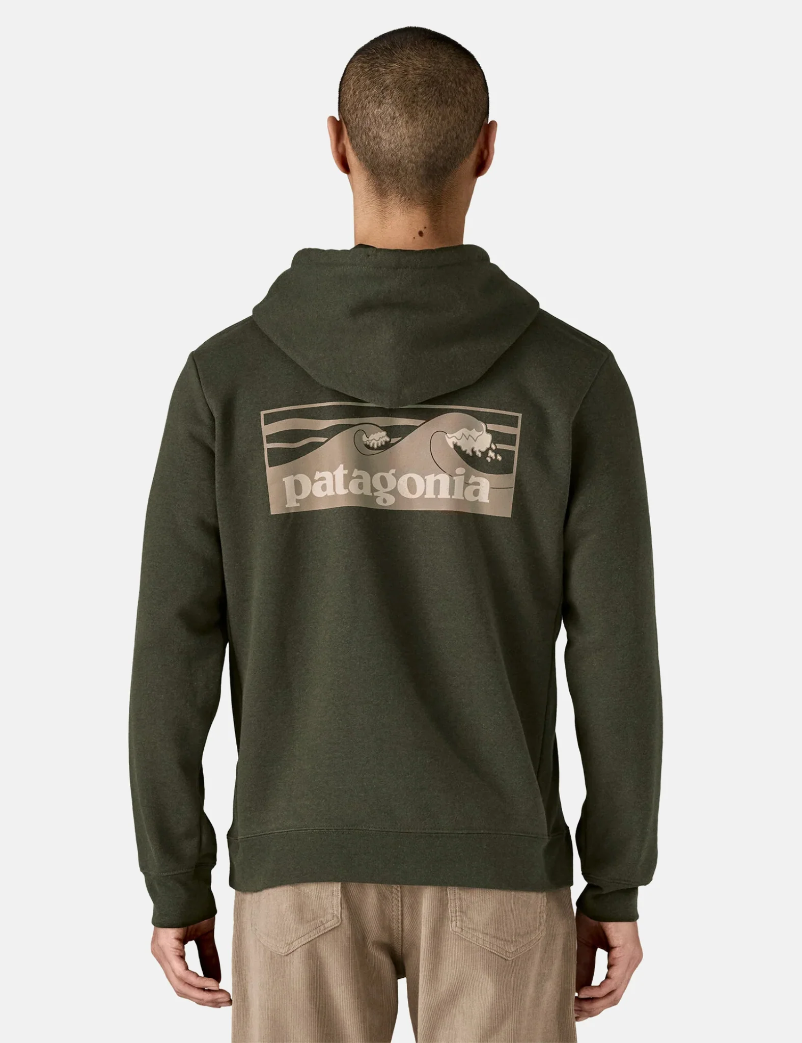 Patagonia Boardshort Logo Uprisal Hoody - Basin Green - Image 3