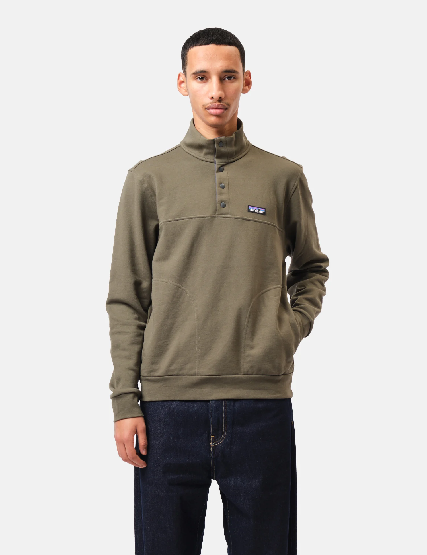 Patagonia Daily Snap- Pullover Fleece - Basin Green - Image 5